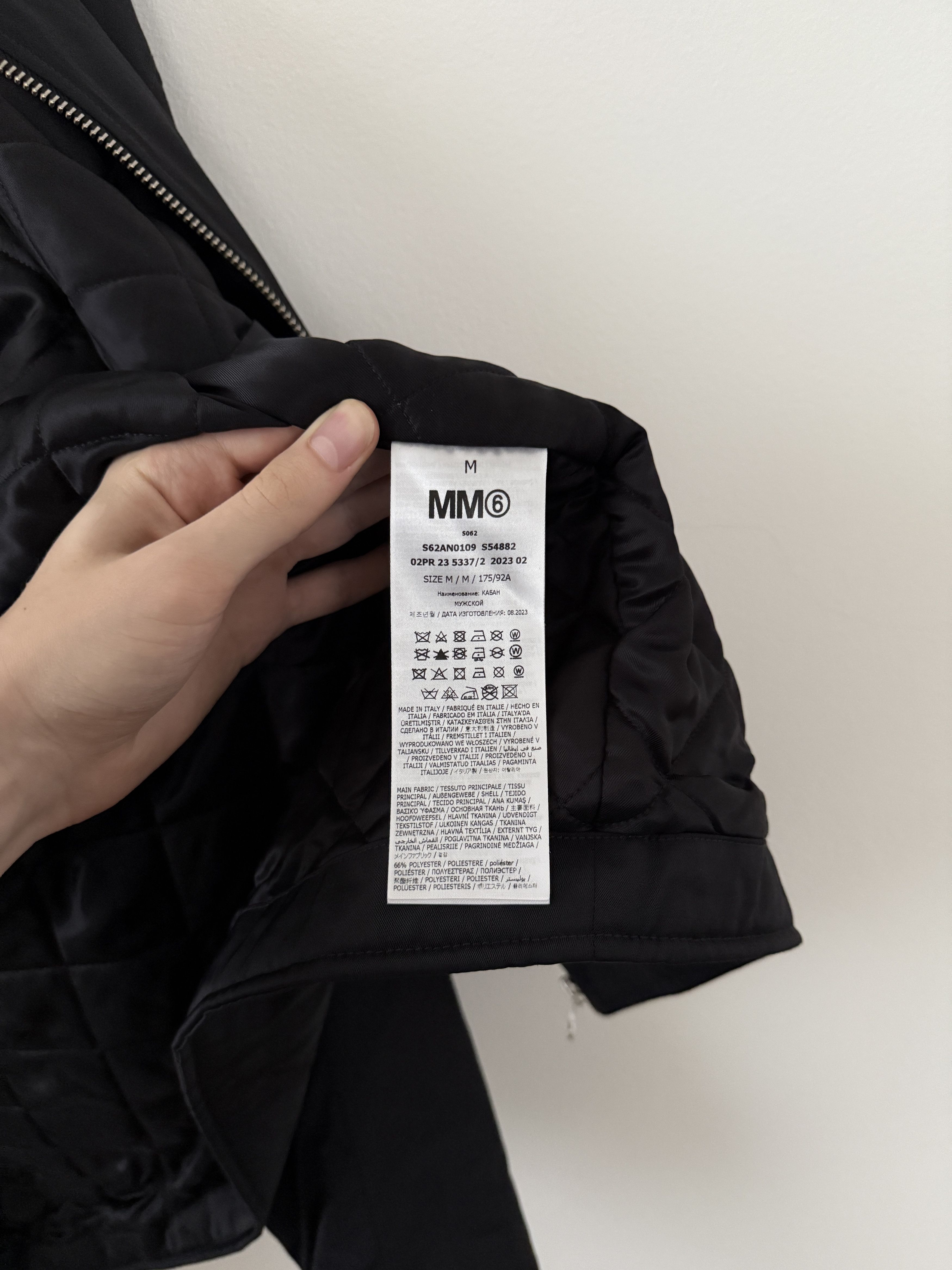 MM6 Hooded 5 Zip Bomber w/Scarf Size US M / EU 48-50 / 2 - 16 Thumbnail