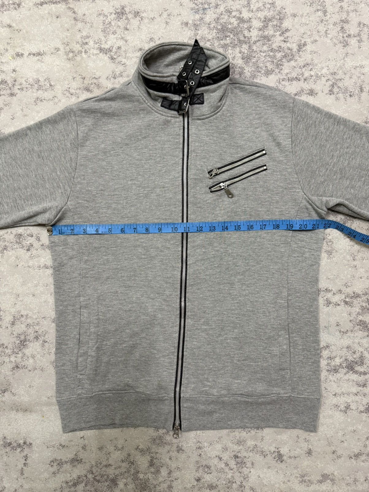 semanticdesign Semantic Design Neck Belted Zip Up Sweater Size US M / EU 48-50 / 2 - 13 Thumbnail