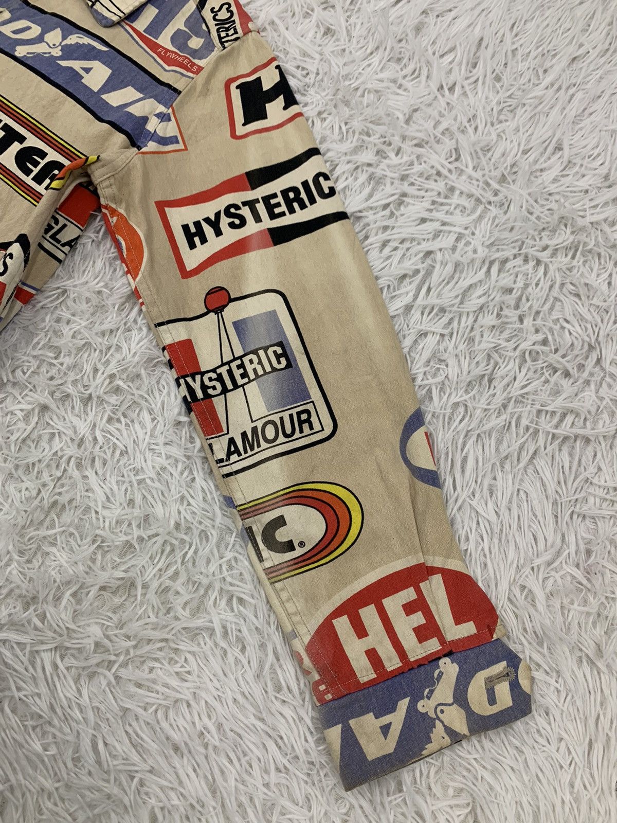 Hysteric Glamour Rare Hysteric Glamour Motorsport Art Full Print Jacket Size US S / EU 44-46 / 1 - 5 Thumbnail
