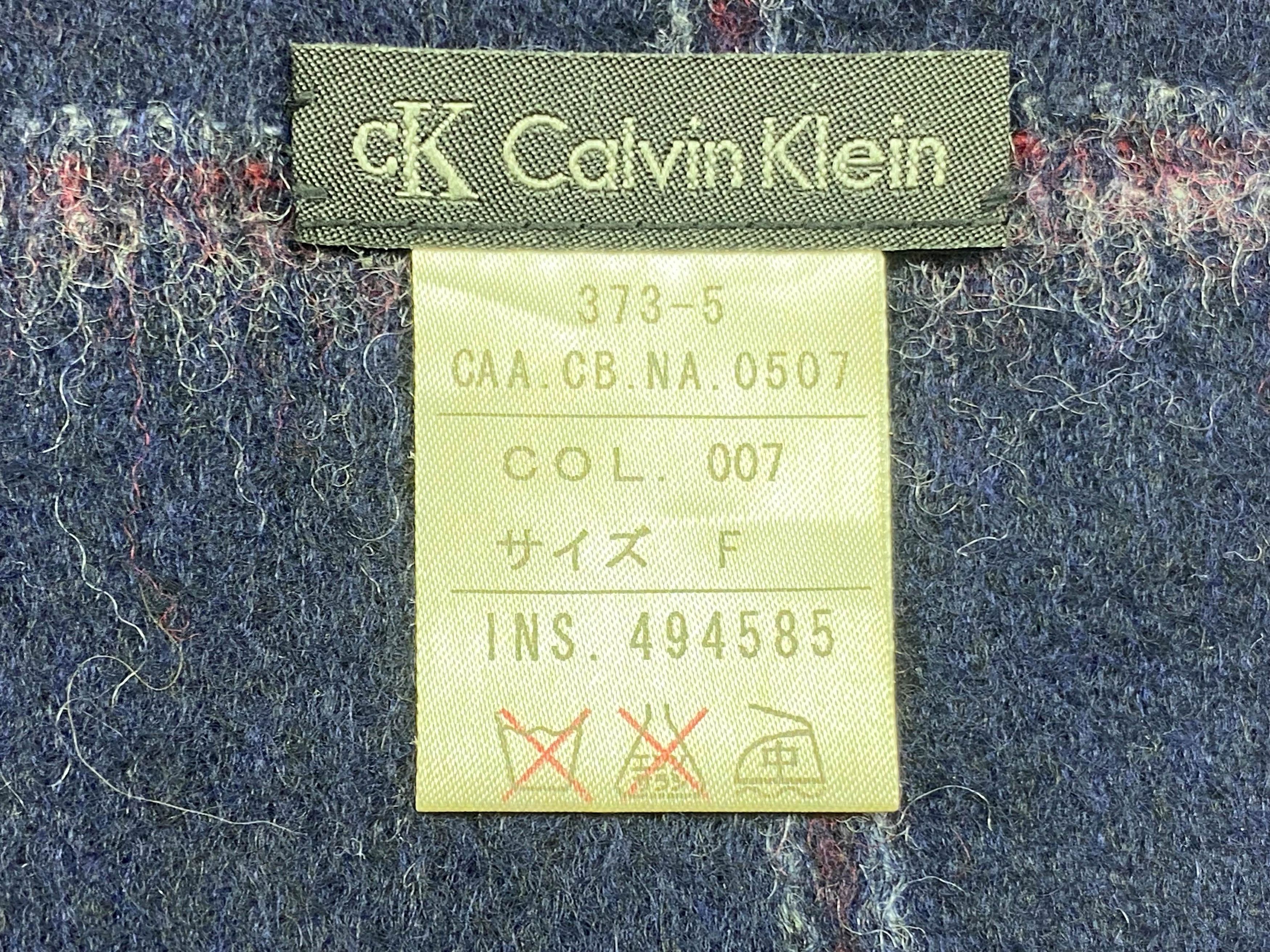Calvin Klein × Vintage Calvin Klein scarf Checkered Vintage Scarves Size ONE SIZE - 8 Thumbnail