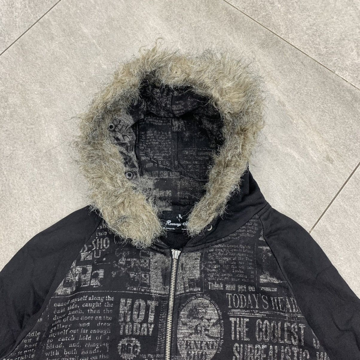 BERNINGS SHO Berning Sho Poem Fur Hoodie Size US M / EU 48-50 / 2 - 3 Thumbnail
