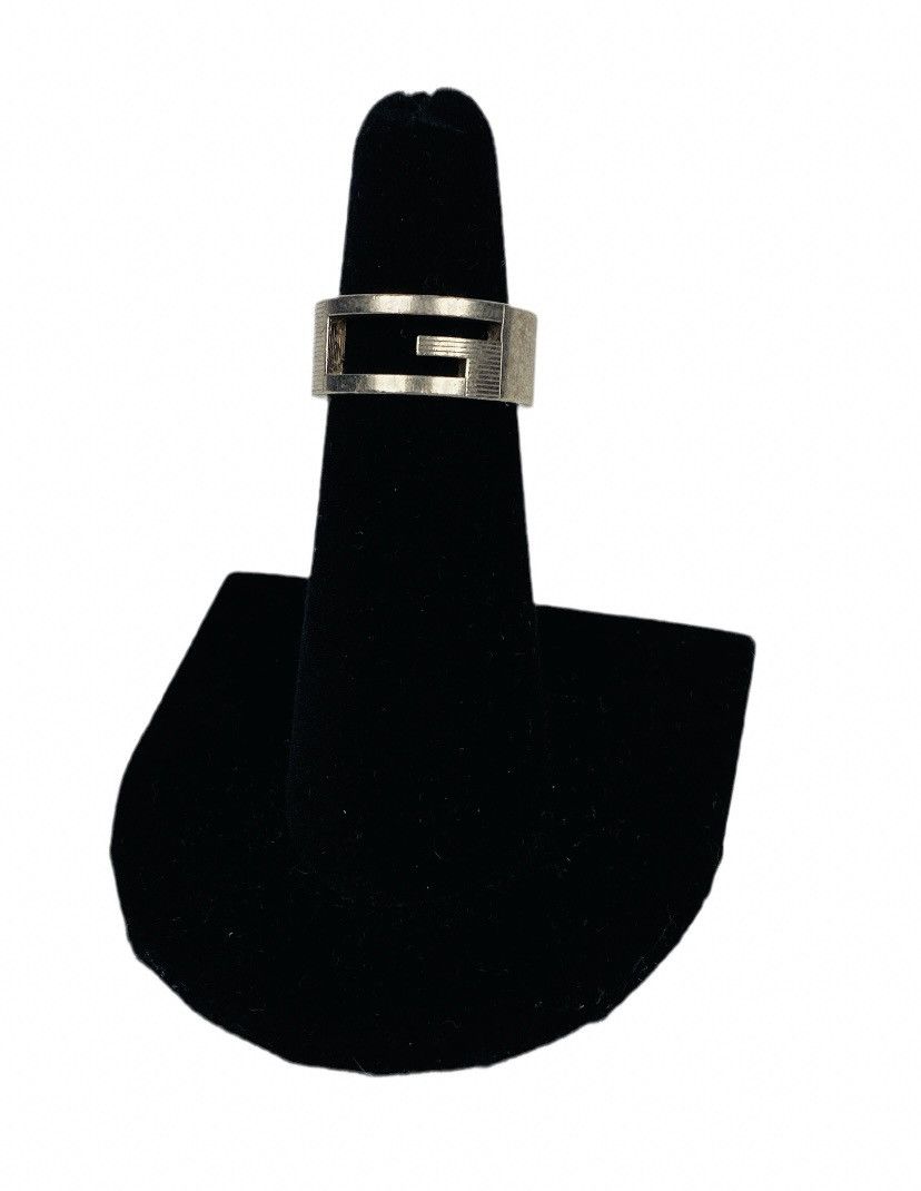 Gucci Gucci .925 Silver G Ring Size IT 10 Size ONE SIZE - 1 Thumbnail