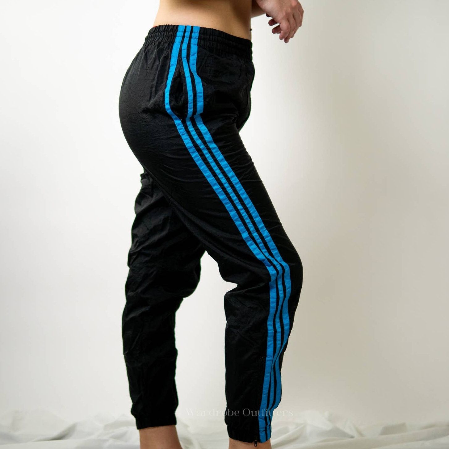 NFL Y2K NFL Carolina Panthers Jersey Lined Joggers - M Size 30" / US 8 / IT 44 - 2 Thumbnail