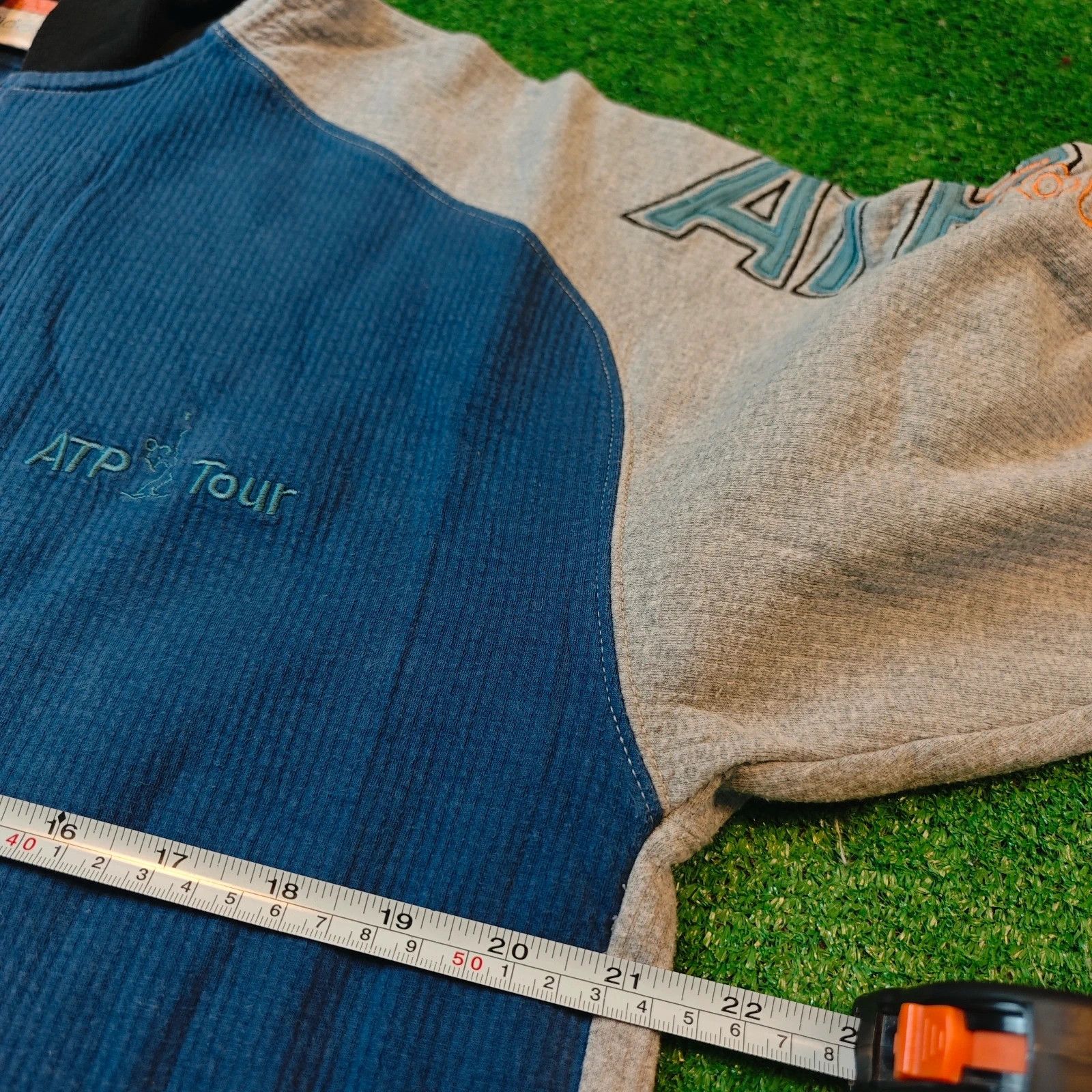 Adidas Vintage Adidas ATP tour Shirt Mens Medium blue 1/4 zip Size US M / EU 48-50 / 2 - 12 Thumbnail
