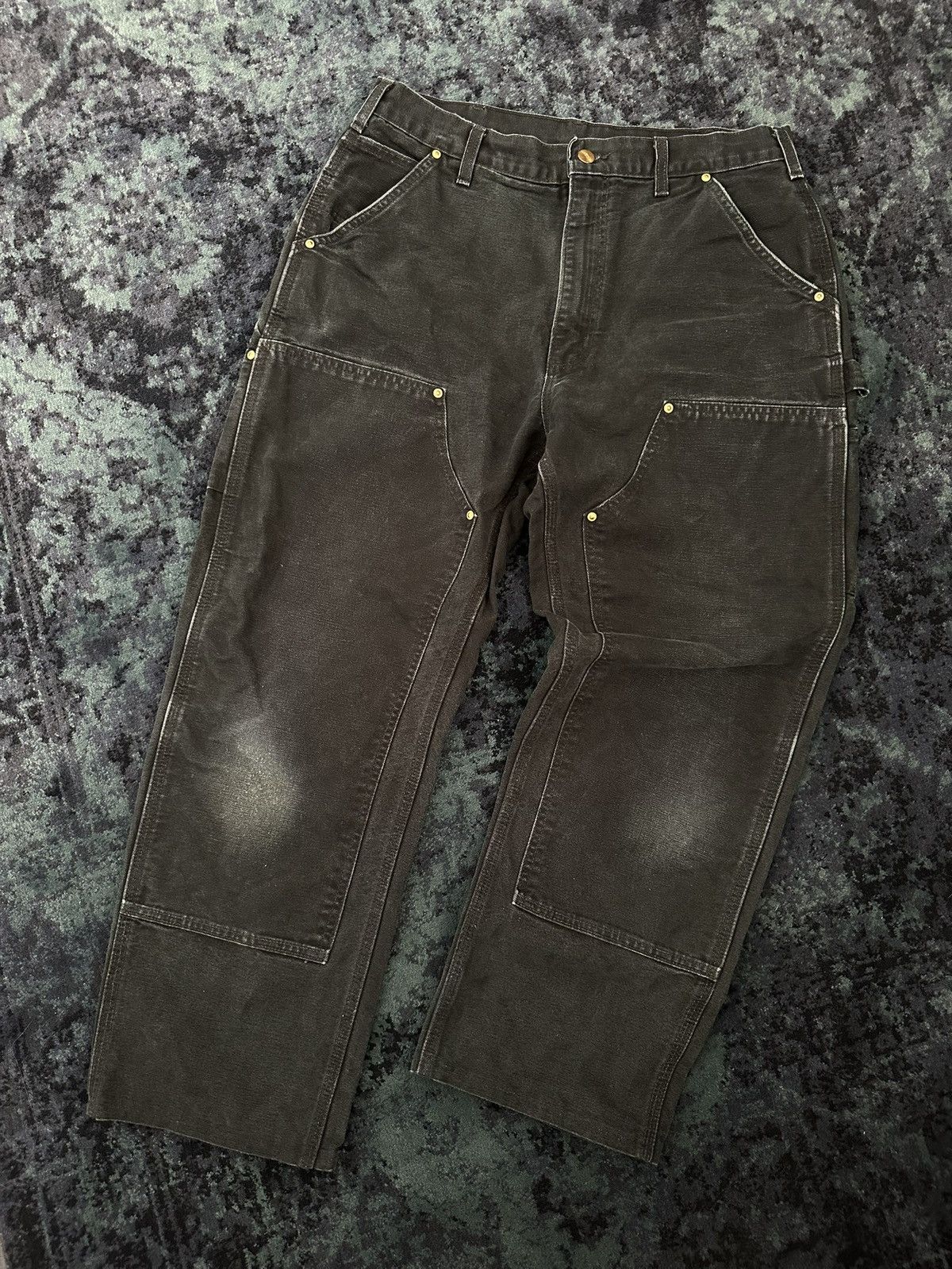 Carhartt Vintage Carhartt Double Knee 90s Work Pants — Made in USA Size US 34 / EU 50 - 2 Thumbnail