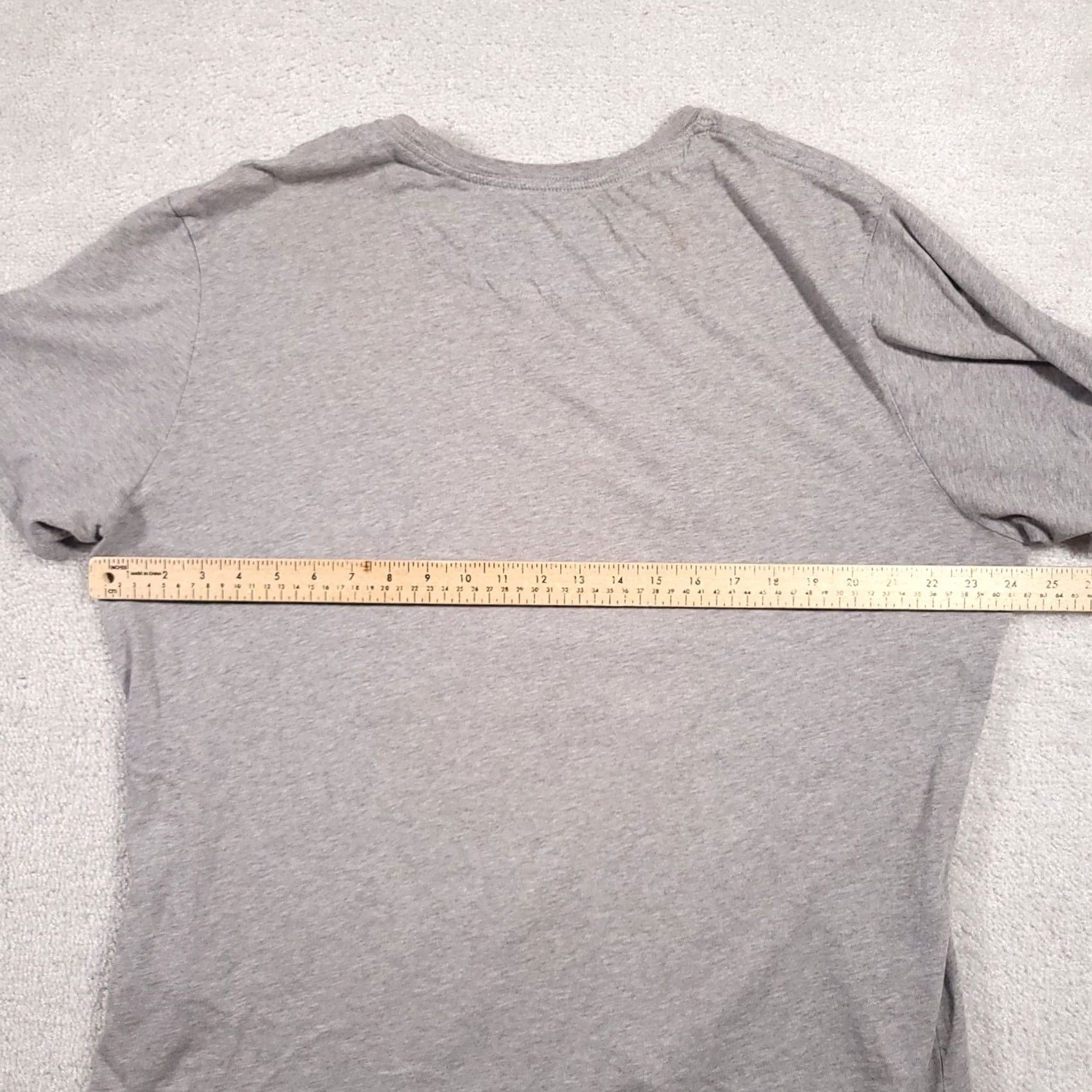 Nike Nike Shirt Mens XXL Athletic Cut Gray Graphic Short Sleeve Spell Out Grunge Size US XXL / EU 58 / 5 - 6 Thumbnail