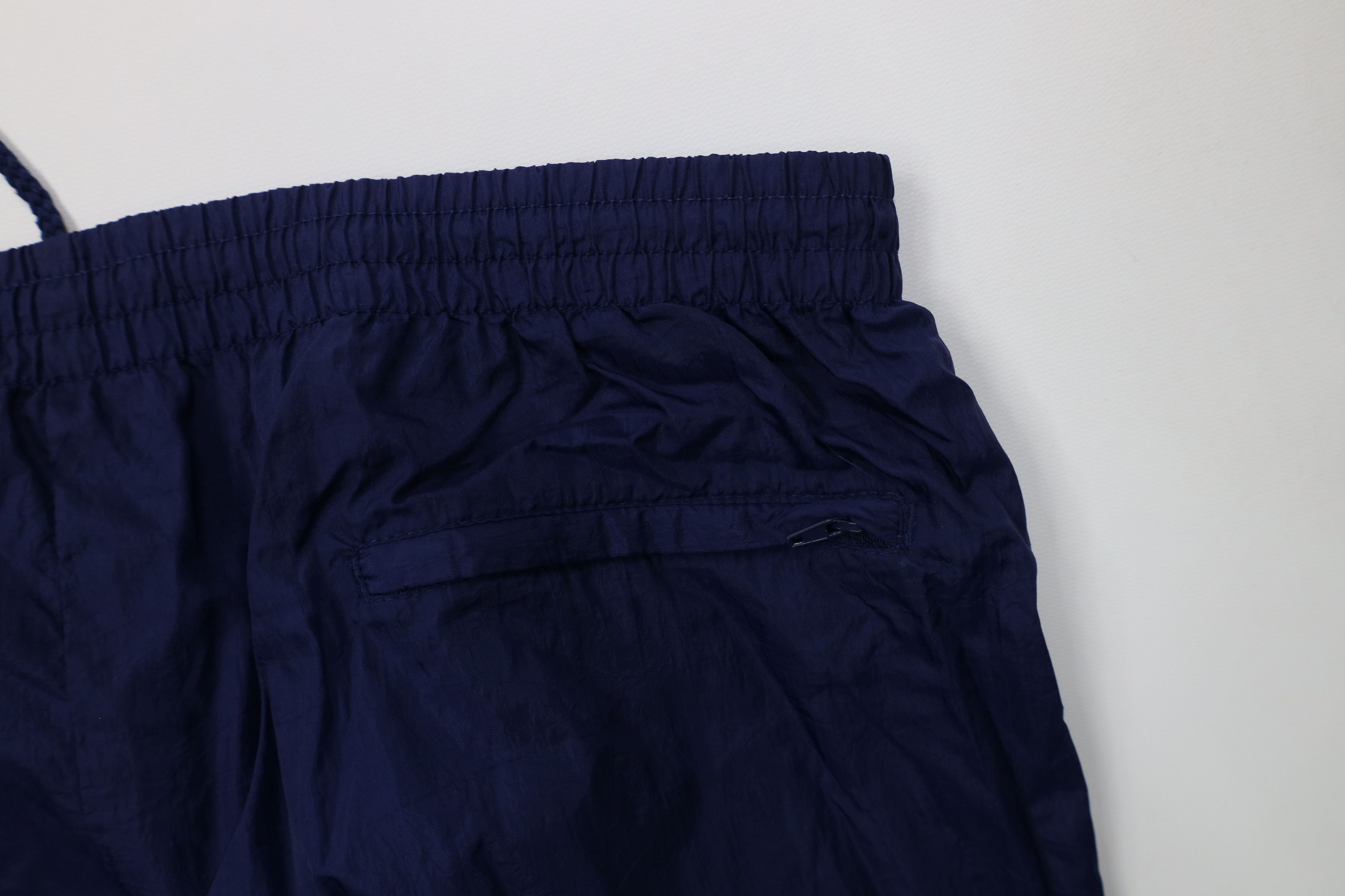 Vintage Vintage 90s Streetwear Lined Windbreaker Joggers Pants Blue Size US 36 / EU 52 - 15 Thumbnail