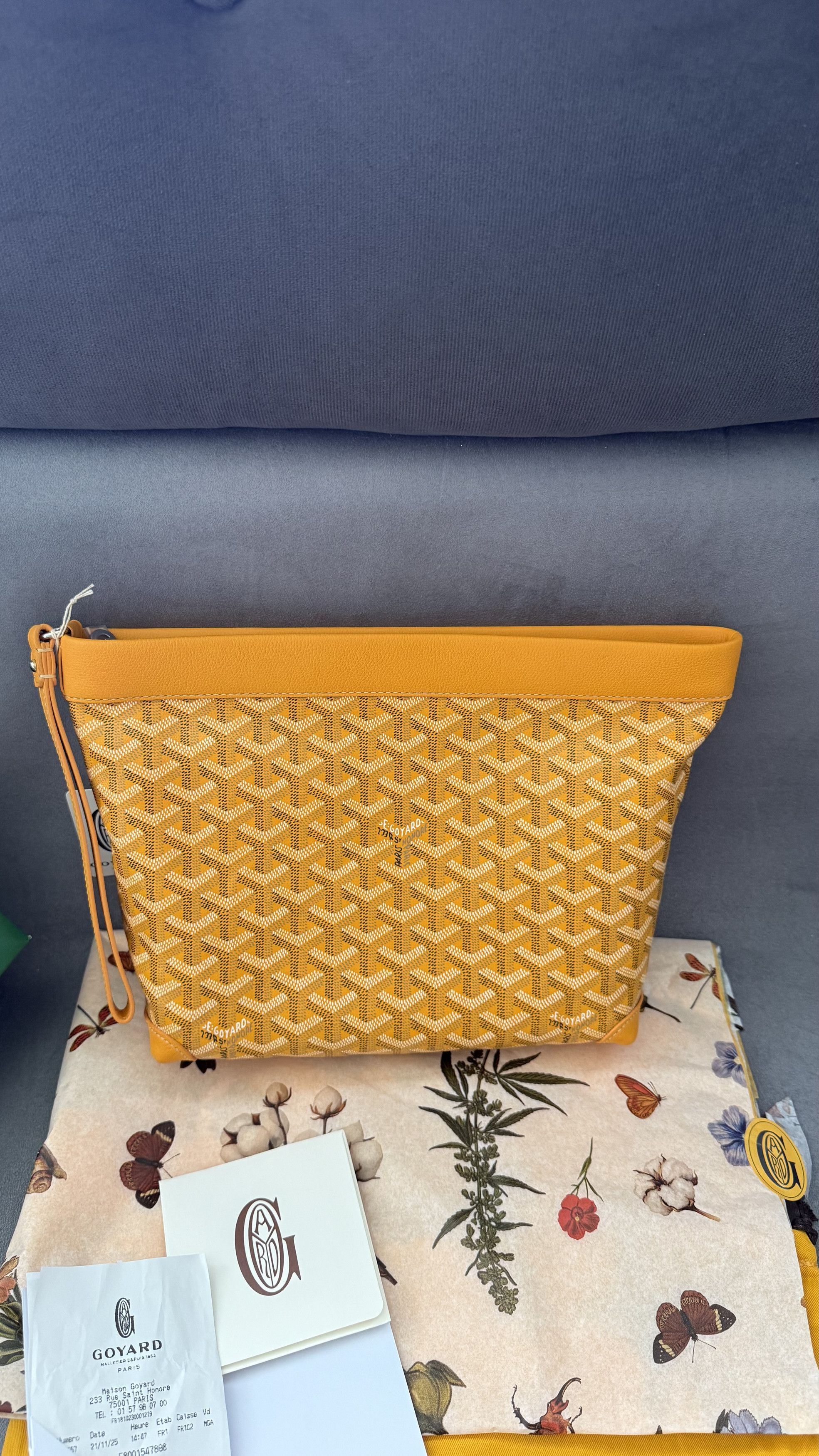Goyard Goyard Conti PM - Yellow Size ONE SIZE - 2 Thumbnail