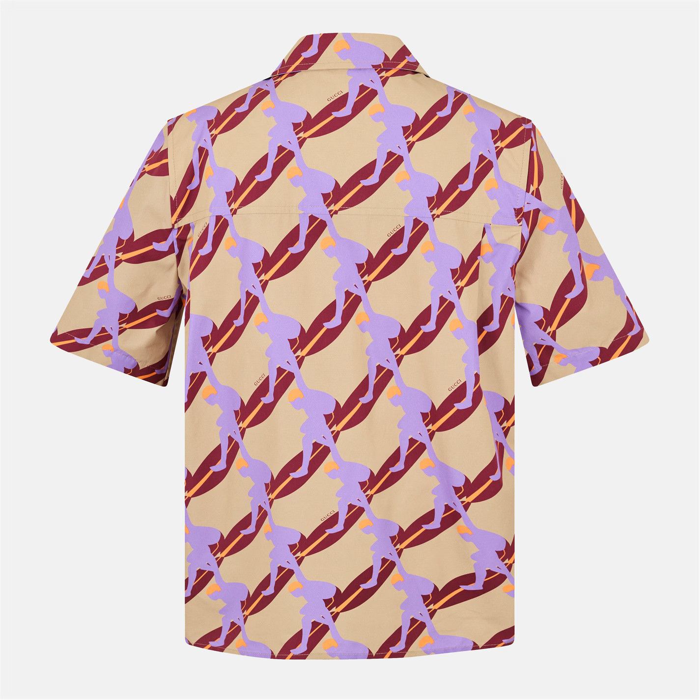 Gucci o1g2r1mq0426 Surfer Shirt in Multicolor Size US M / EU 48-50 / 2 - 2 Thumbnail