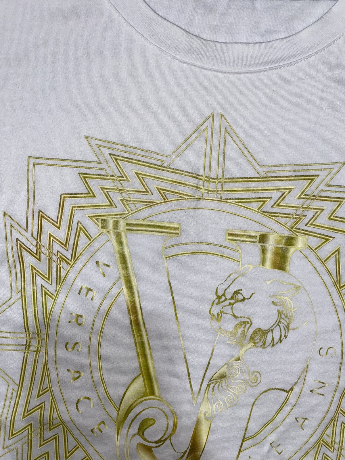Versace × Vintage Versace Tee Versace Big Logo t shirt Size US L / EU 52-54 / 3 - 3 Thumbnail