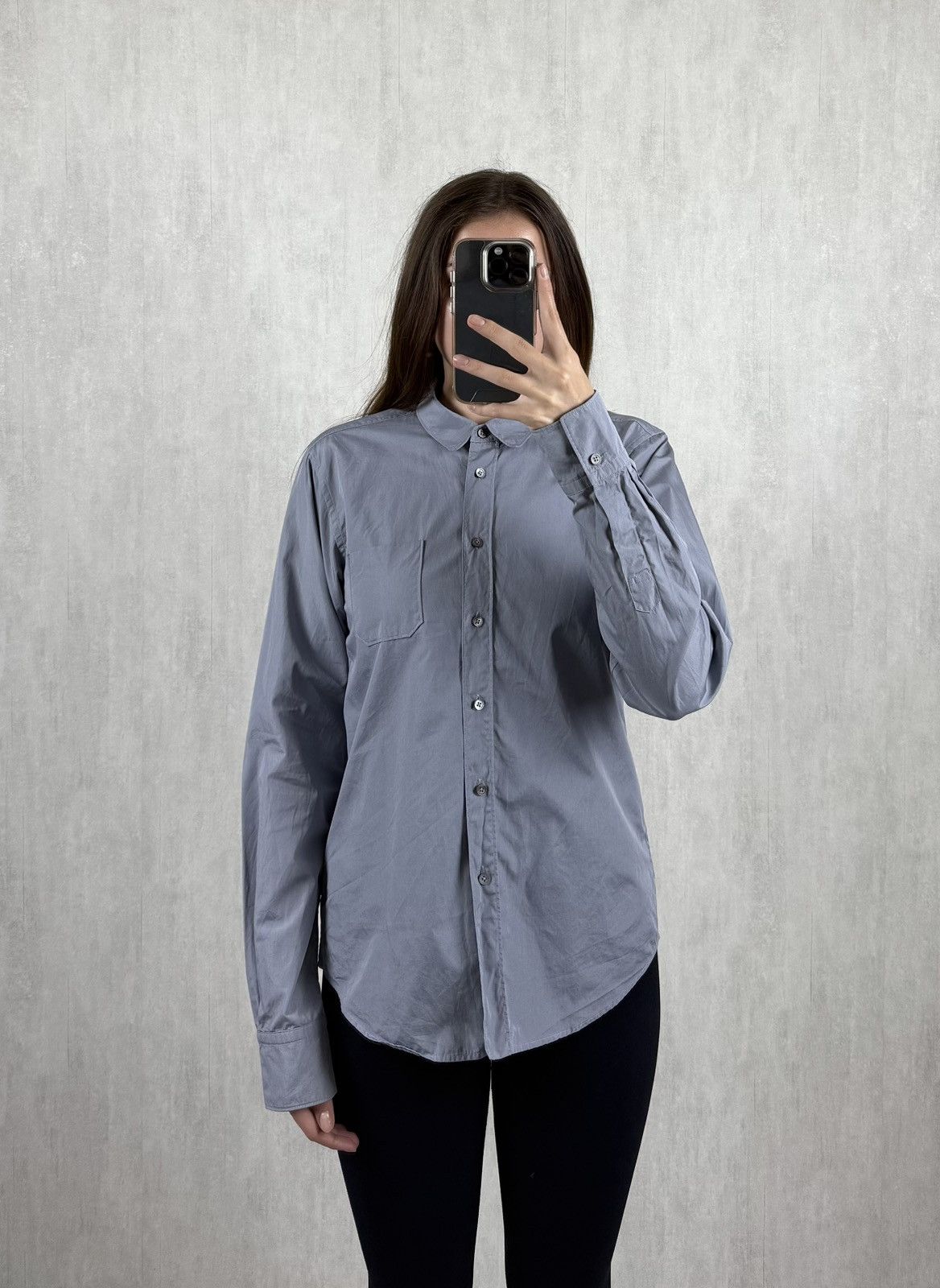 Jil Sander Jil Sander Women’s Cotton Button Up Shirt Size 36 Size XS / US 0-2 / IT 36-38 - 1 Thumbnail