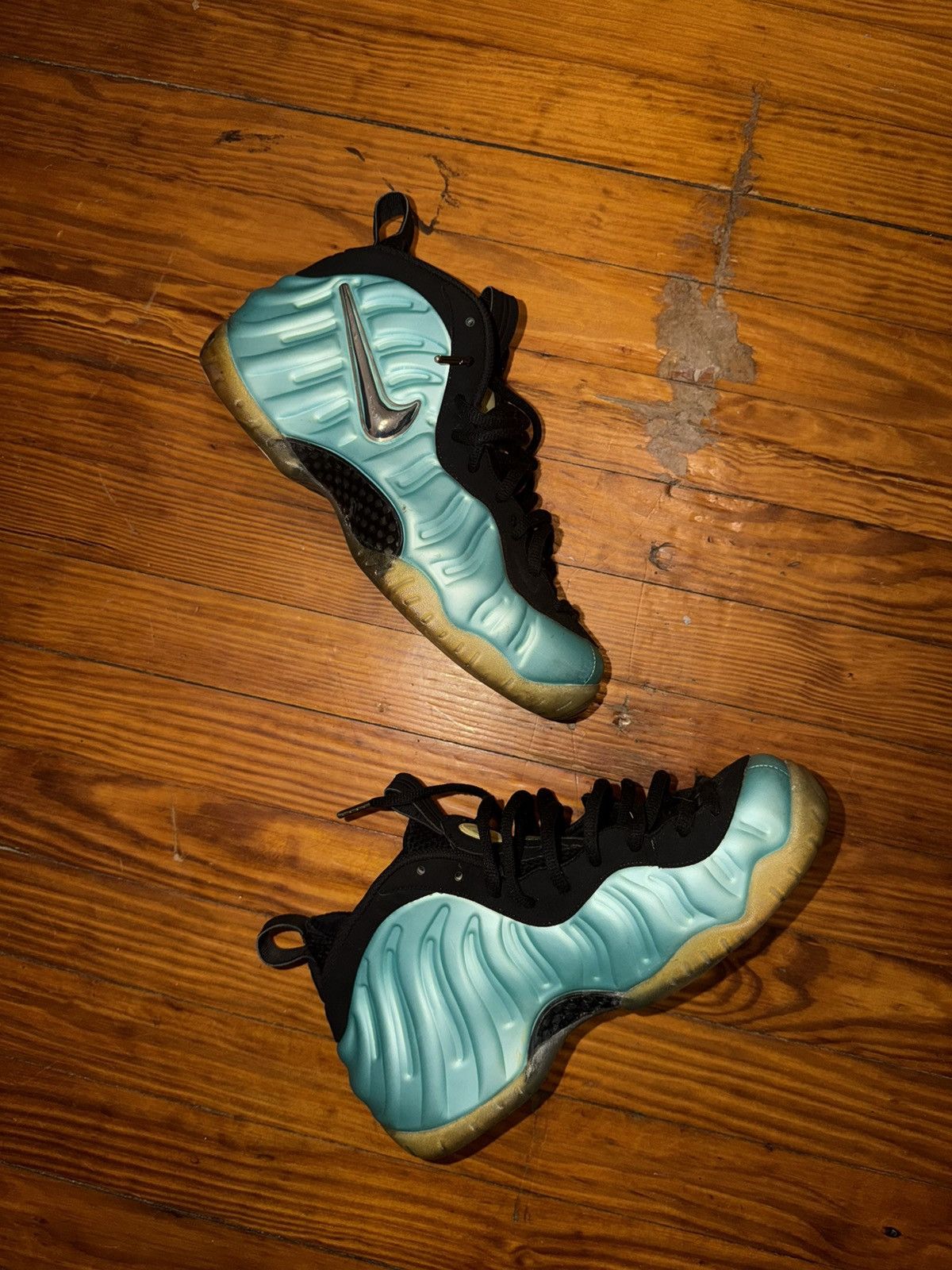 Nike Nike foamposite pro “island green” Size US 10 / EU 43 - 3 Thumbnail