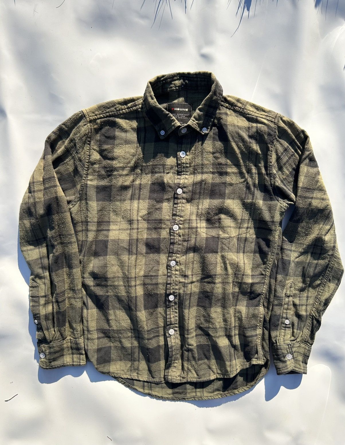 Other Hound Lumberjack Shirt Checkered Pattern Wood Green Size S Size US S / EU 44-46 / 1 - 1 Thumbnail