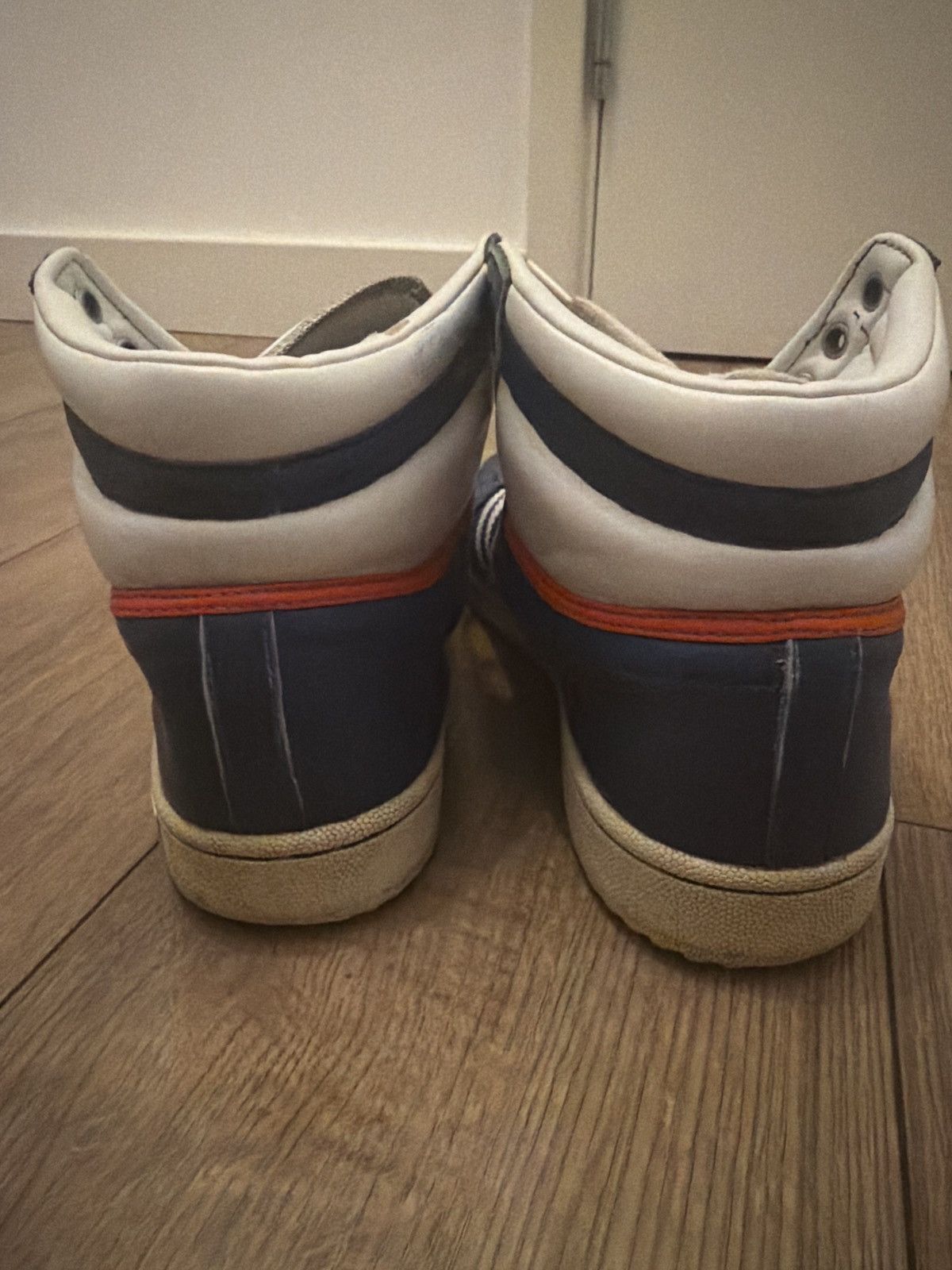 Adidas Adidas adistar hi top vintage sneakers trainers Size US 9.5 / EU 42-43 - 5 Thumbnail