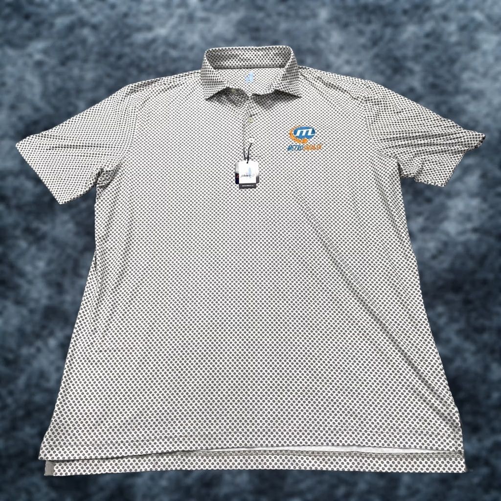 johnnie-O johnnie-O Polo Shirt Mens L Gray Tegan Featherweight Golf Logo NWT Size US L / EU 52-54 / 3 - 1 Thumbnail