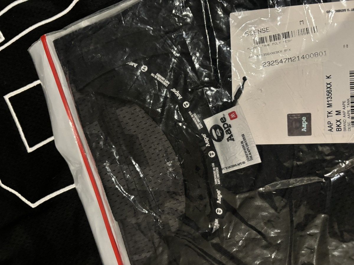 Aape Aape by Bathing Ape Poly Mesh Tank Top Sleeveless #10 MWT LE Size US M / EU 48-50 / 2 - 15 Thumbnail