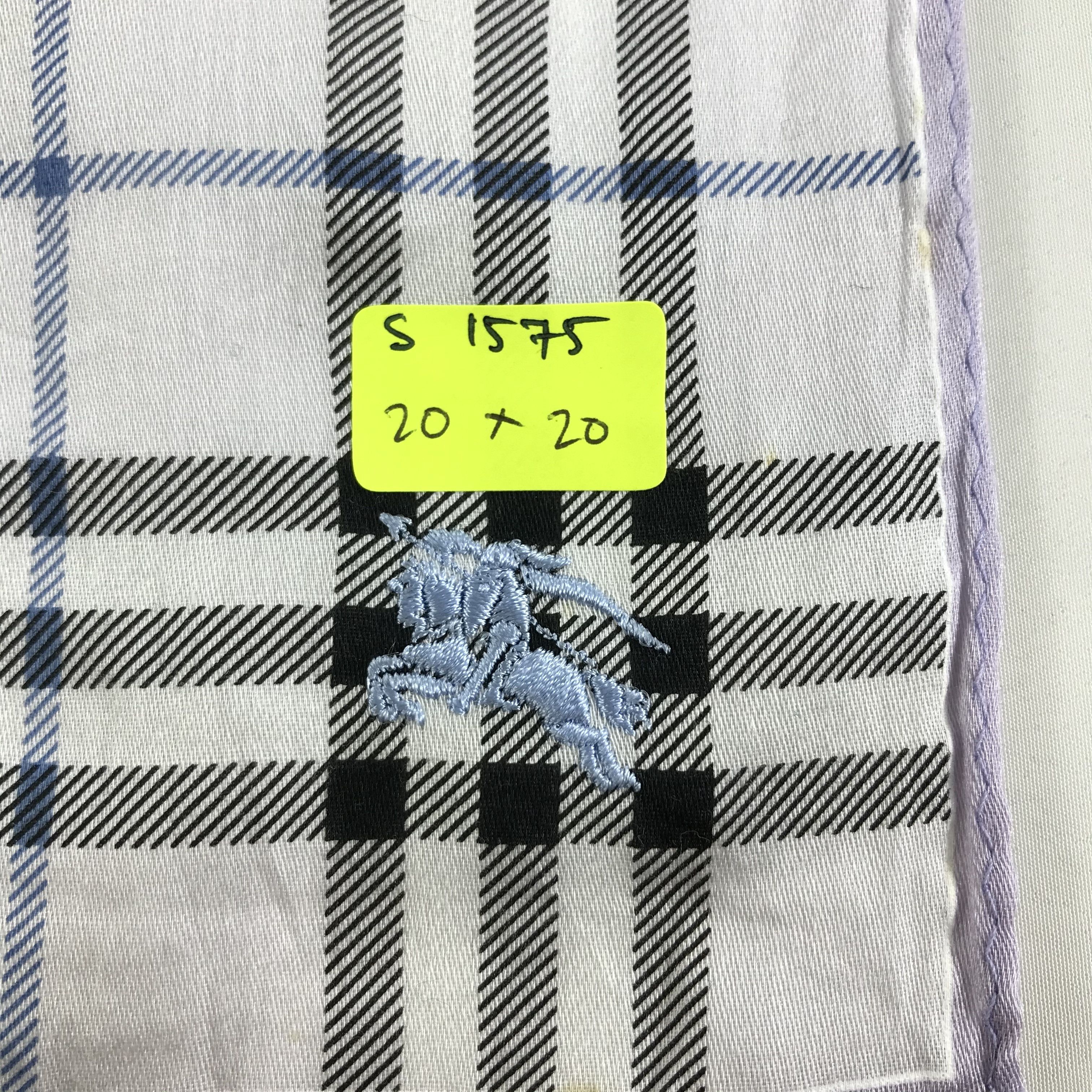 Burberry × Vintage Burberry Bandana / Handkerchief / Neckerchief - S1575 Size ONE SIZE - 5 Thumbnail