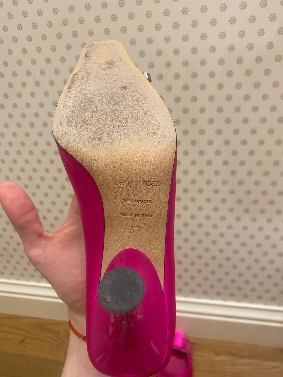 Sergio Rossi Sergio Rossi Leather Heels Size US 7 / IT 37 - 5 Thumbnail