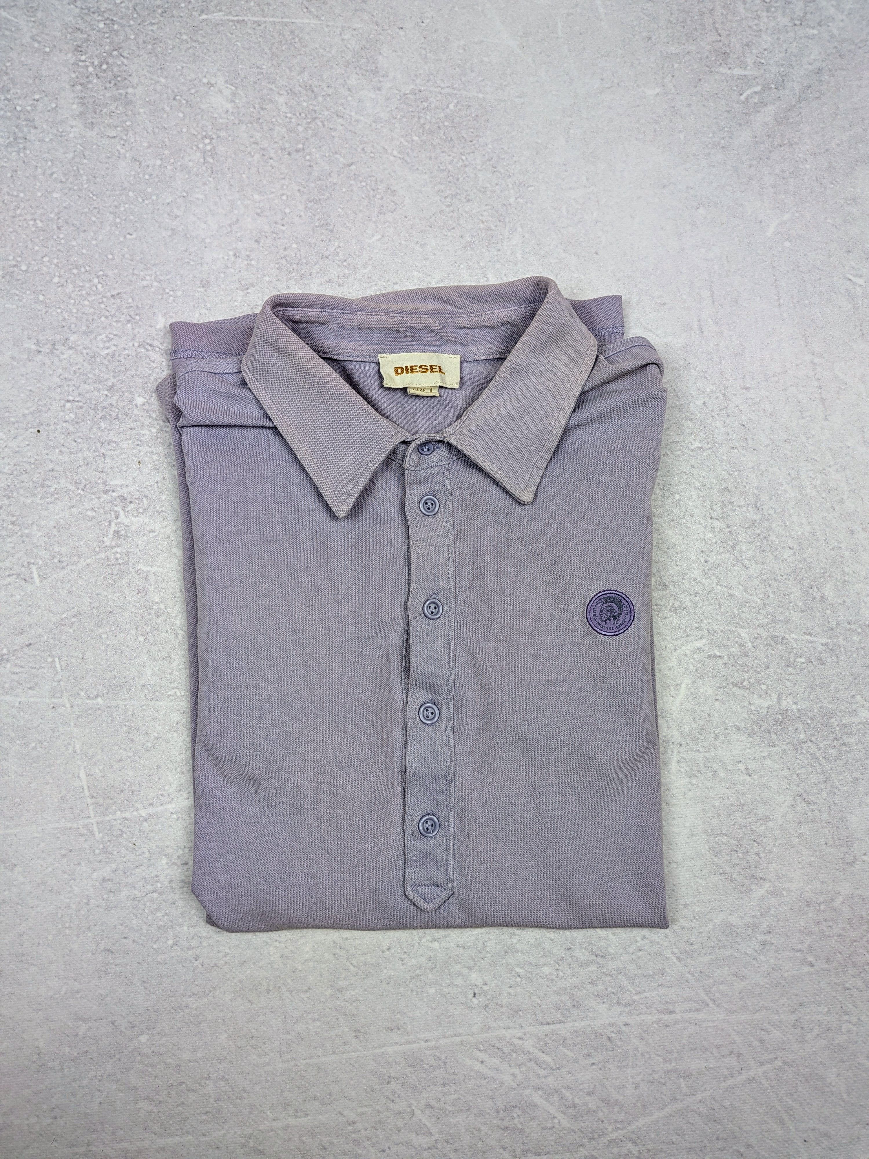 Diesel Diesel Vintage Y2K Polo Shirt Punk Logo Size L Women Size L / US 10 / IT 46 - 8 Thumbnail
