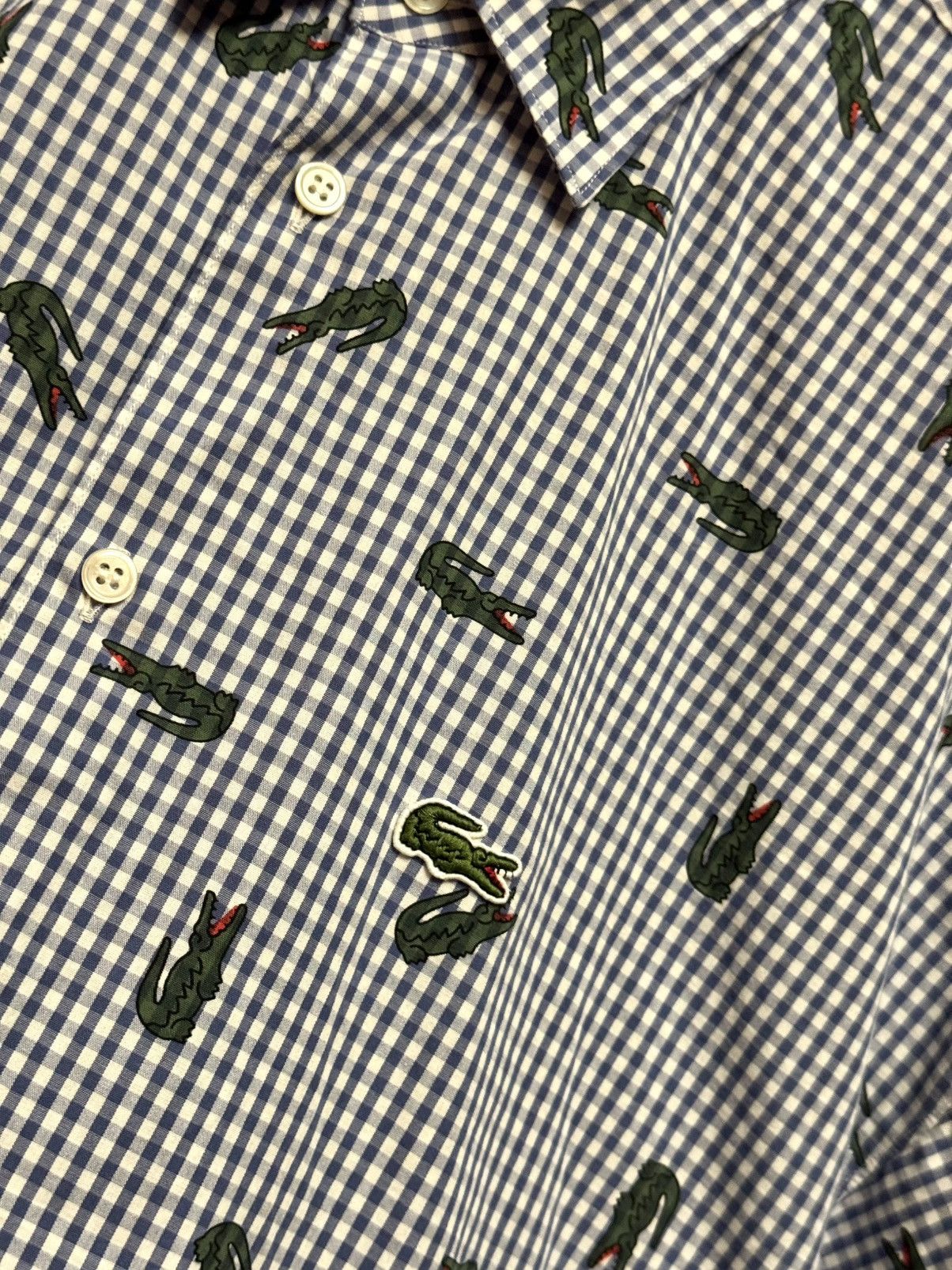 Comme des Garcons × Comme des Garcons Homme × Lacoste Comme des garçons x Lacoste twisted shirt L Size US L / EU 52-54 / 3 - 6 Thumbnail