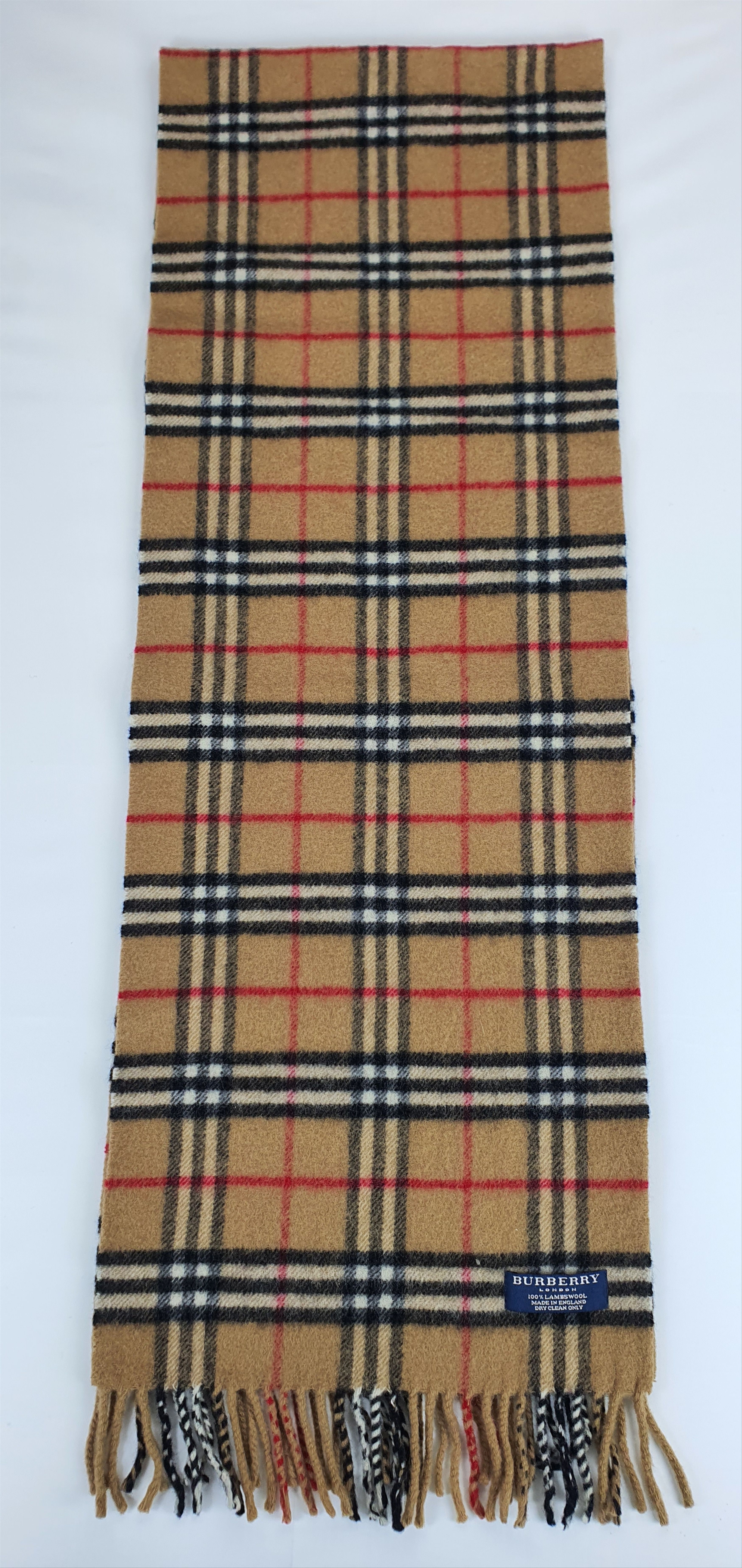 Burberry Genuine Burberry wool scarf in excellent used condition Size ONE SIZE - 3 Thumbnail