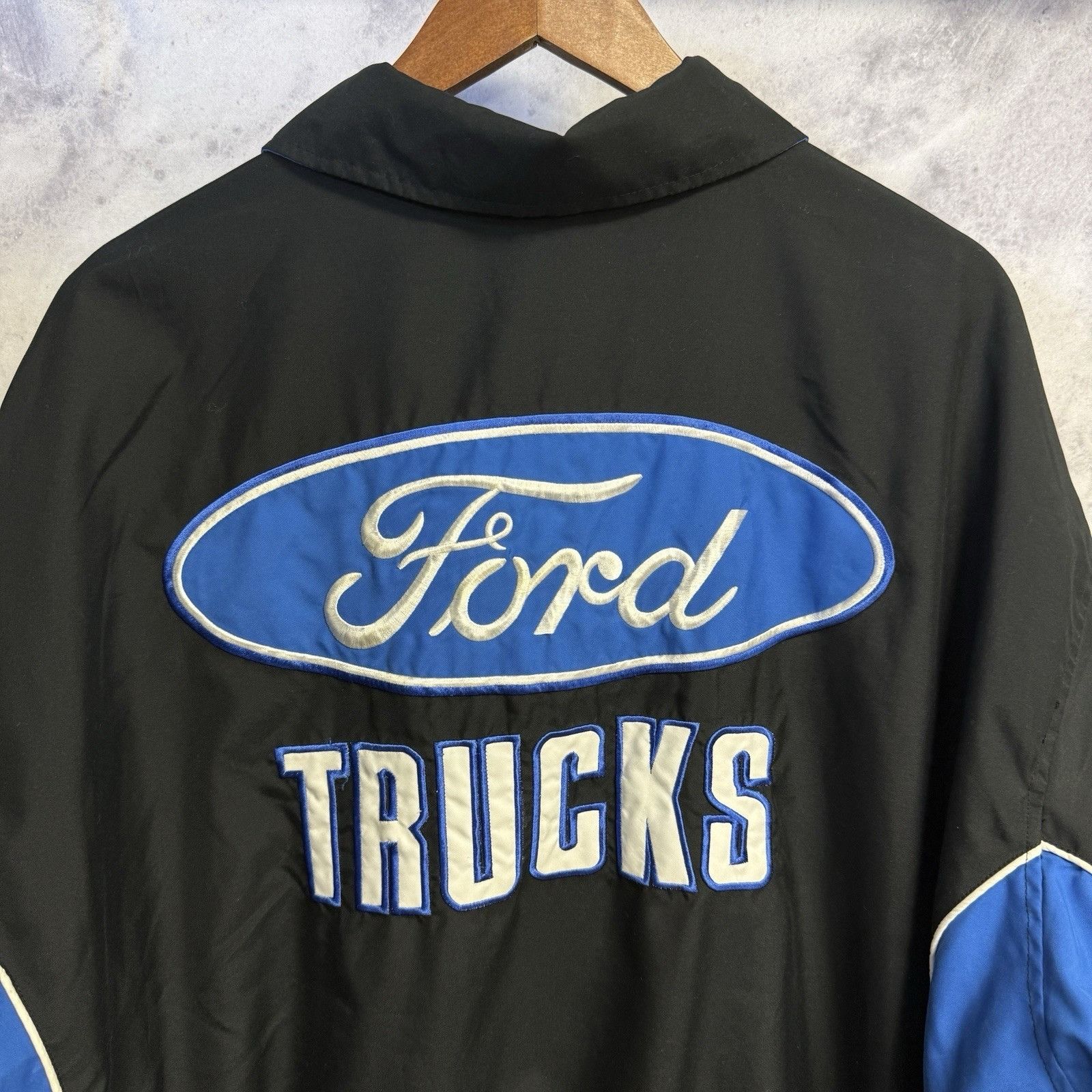 JH Design JH Design Ford Trucks Bomber Jacket Mens 2XL Reversible Embr Size US XXL / EU 58 / 5 - 1 Thumbnail