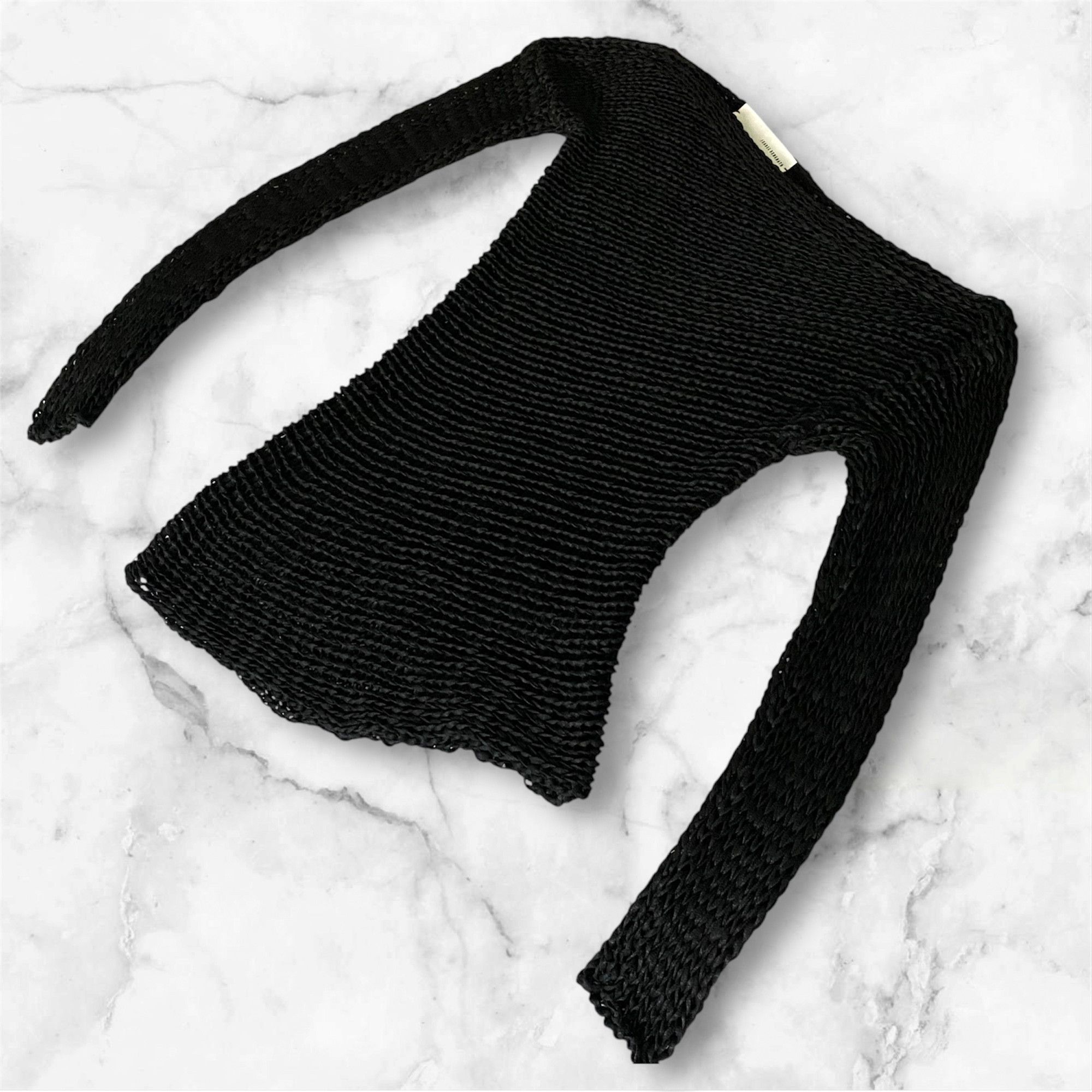 Isabel Benenato Archive Isabel Benenato SS14 Asymmetric Knit Sweater Size M / US 6-8 / IT 42-44 - 8 Thumbnail