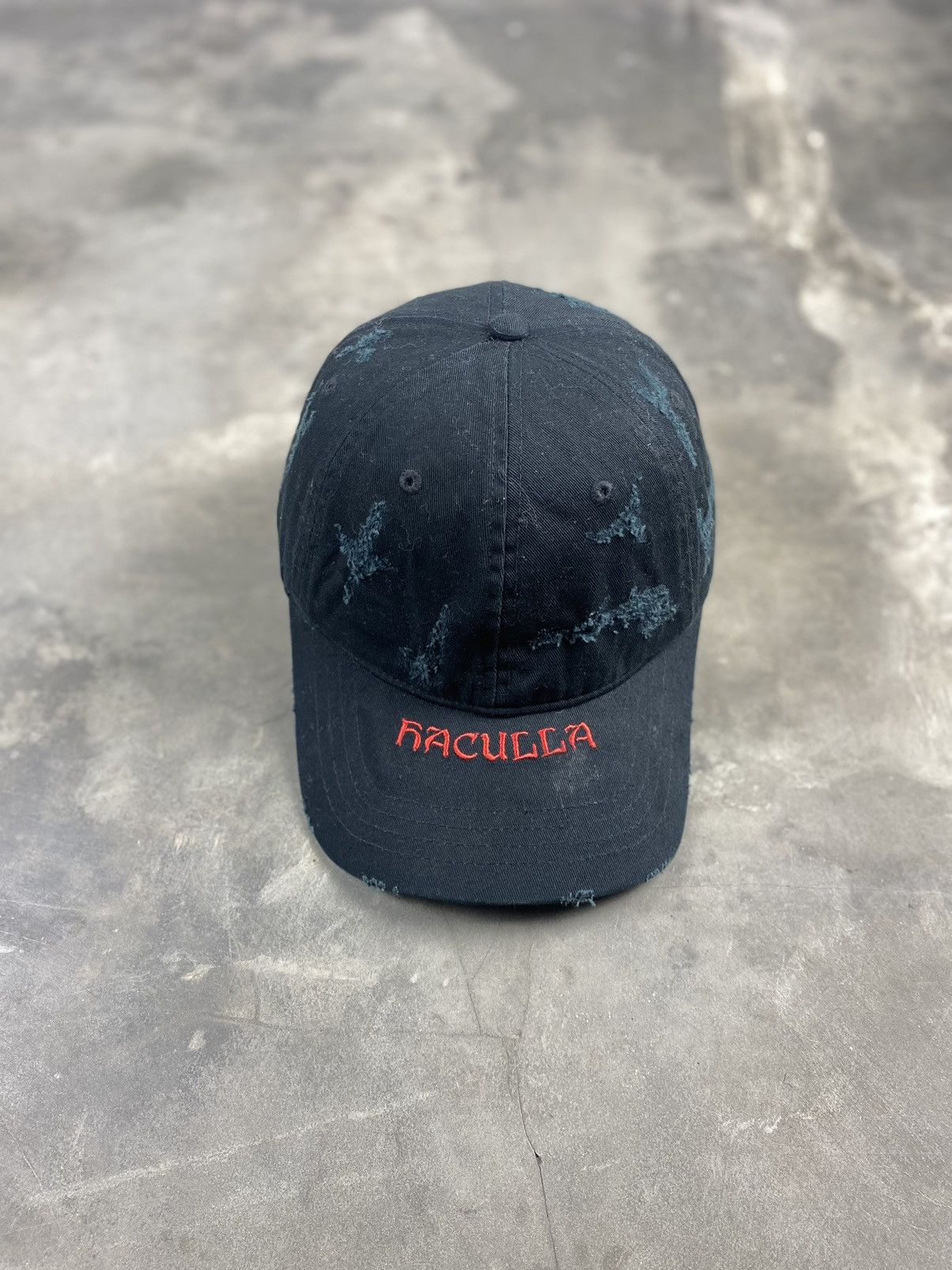 Haculla × Japanese Brand haculla ripped dad cap Size ONE SIZE - 1 Thumbnail