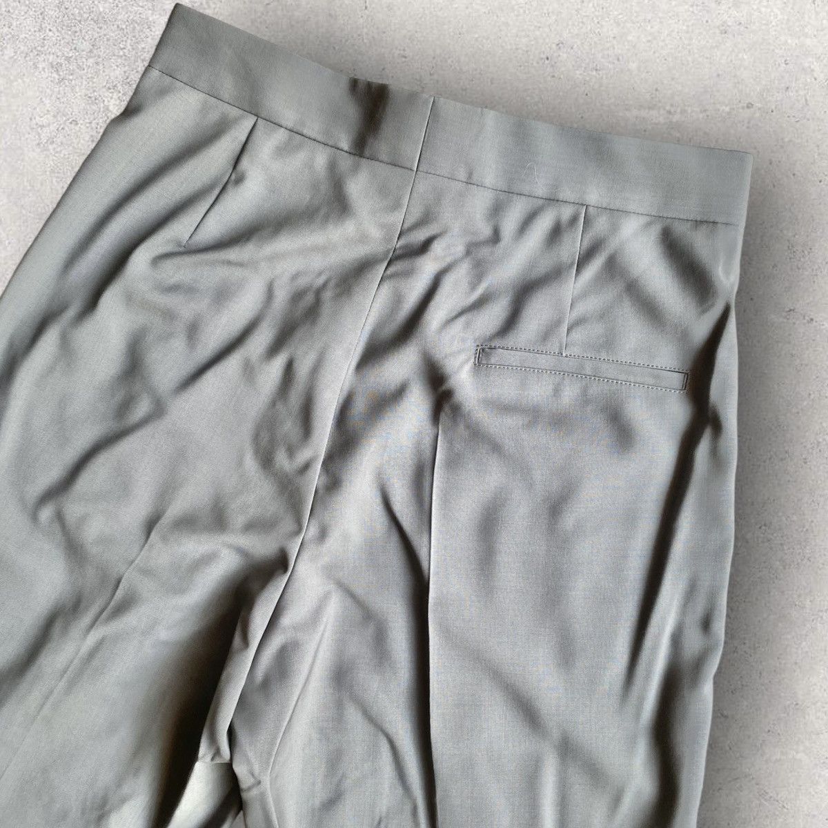 Celine × Phoebe Philo Celine By Phoebe Philo Pleated High Waist Trousers Size 26" / US 2 / IT 38 - 5 Thumbnail