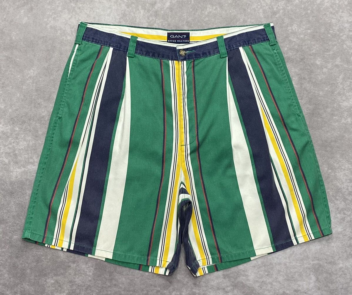 Gant 90’s Vintage Gant Rough Weather Shorts Size US 36 / EU 52 - 1 Thumbnail