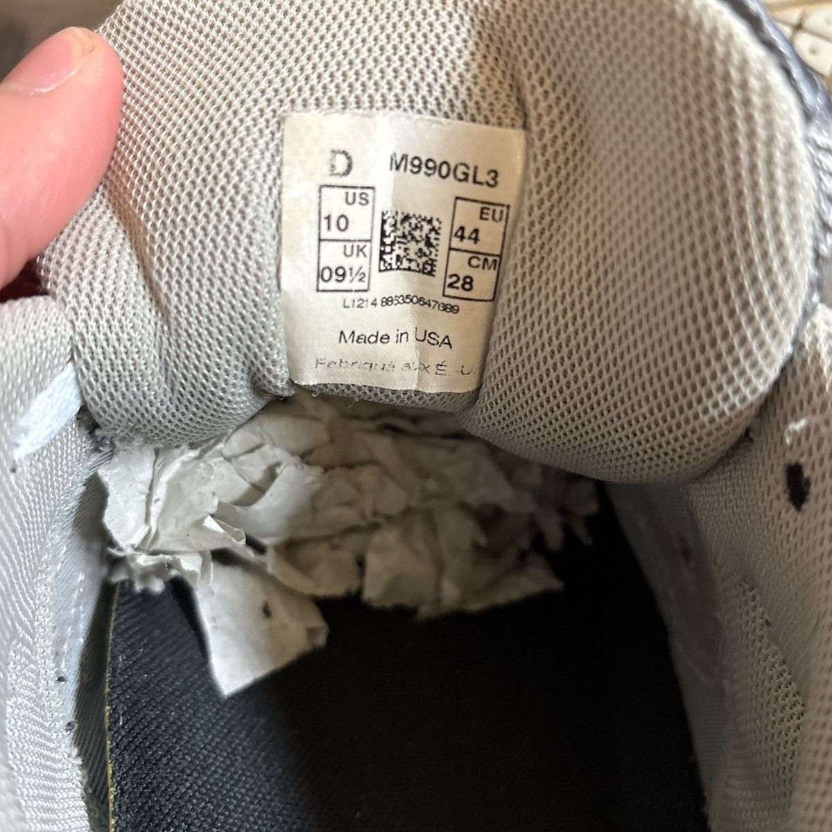 New Balance New Balance Trainers 990v3 Size US 10 / EU 43 - 6 Thumbnail