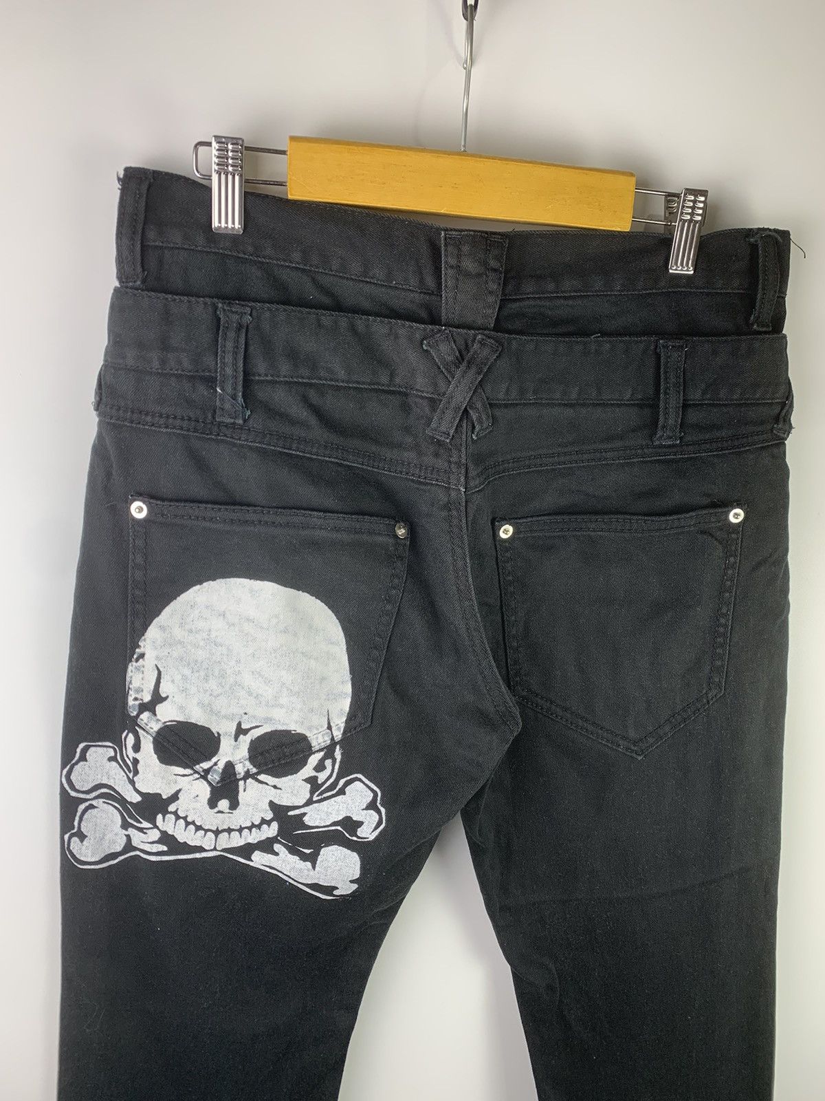 Hysteric Glamour × If Six Was Nine × Japanese Brand japanese jeans SKULLS double waist Style Size US 30 / EU 46 - 7 Thumbnail