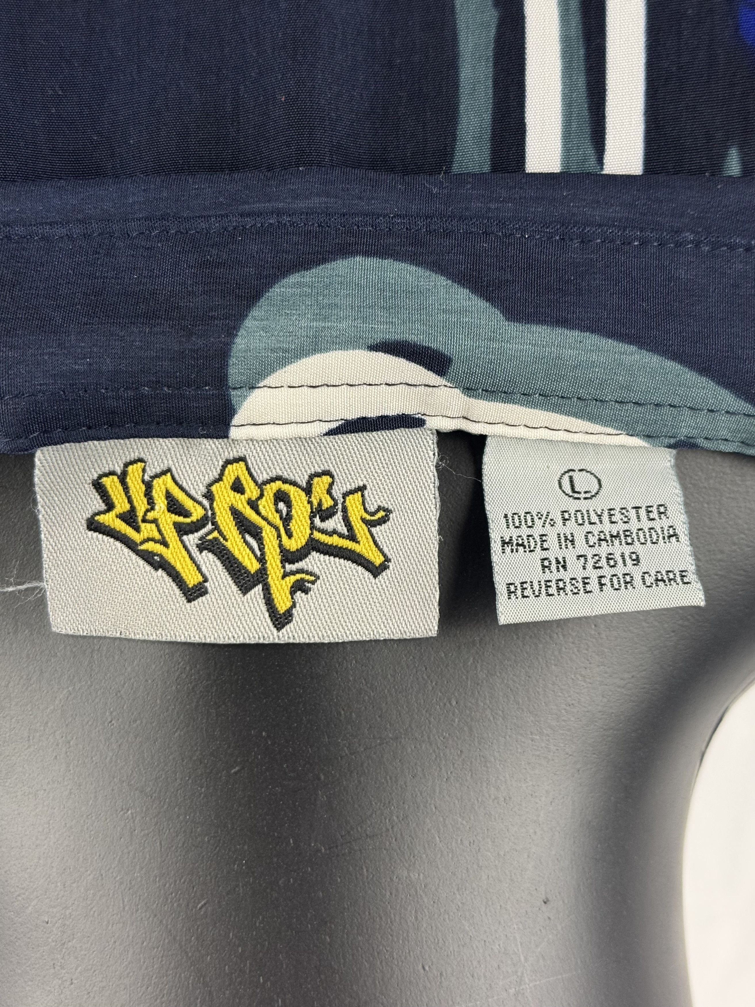 Vintage VTG 90's Y2K UP RO'S Shirt Hip Hop Graffiti Graphic Street Size US L / EU 52-54 / 3 - 6 Thumbnail
