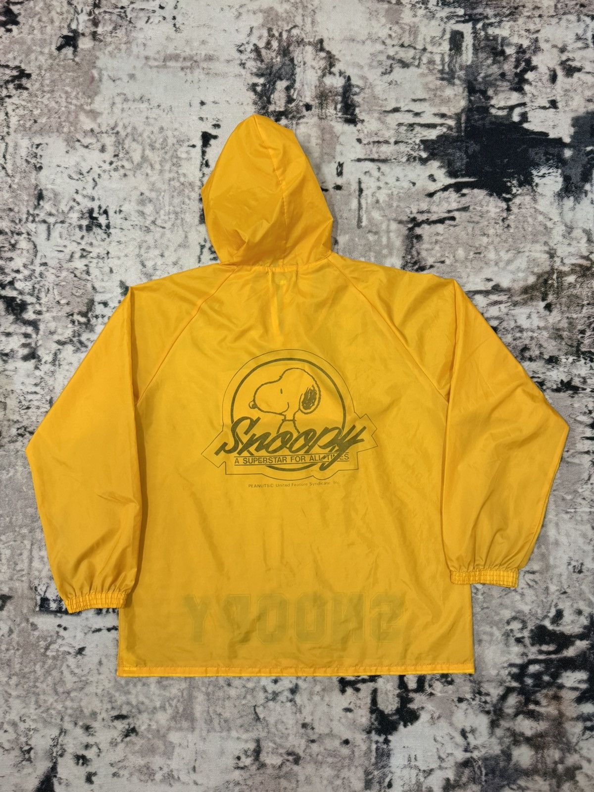 Peanuts Vintage Peanuts Snoopy Anorak Winbdreaker Jacket Size US L / EU 52-54 / 3 - 12 Thumbnail
