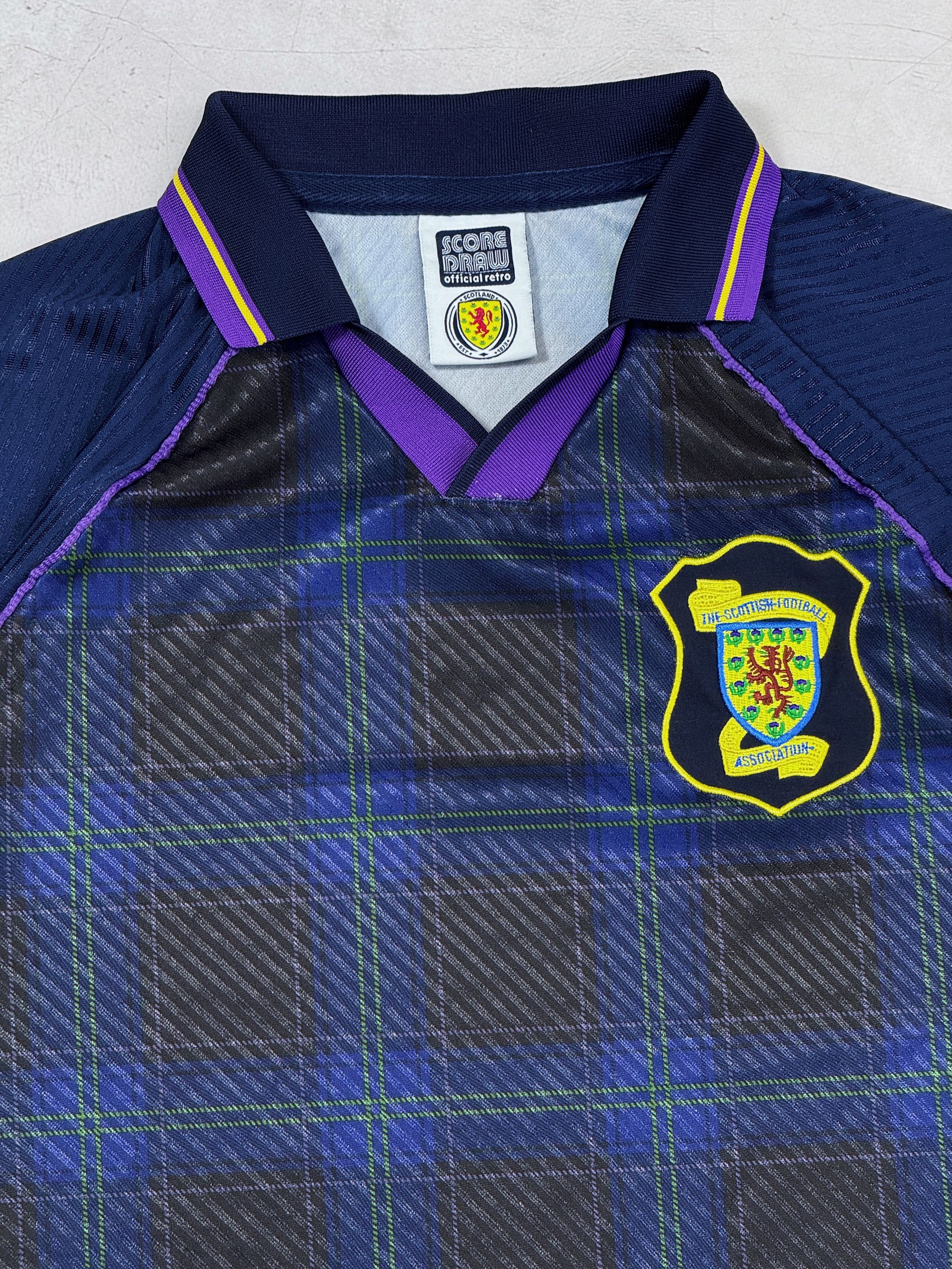 Vintage 1996 Scotland Away Football Shirt by Score Draw Size US M / EU 48-50 / 2 - 4 Thumbnail