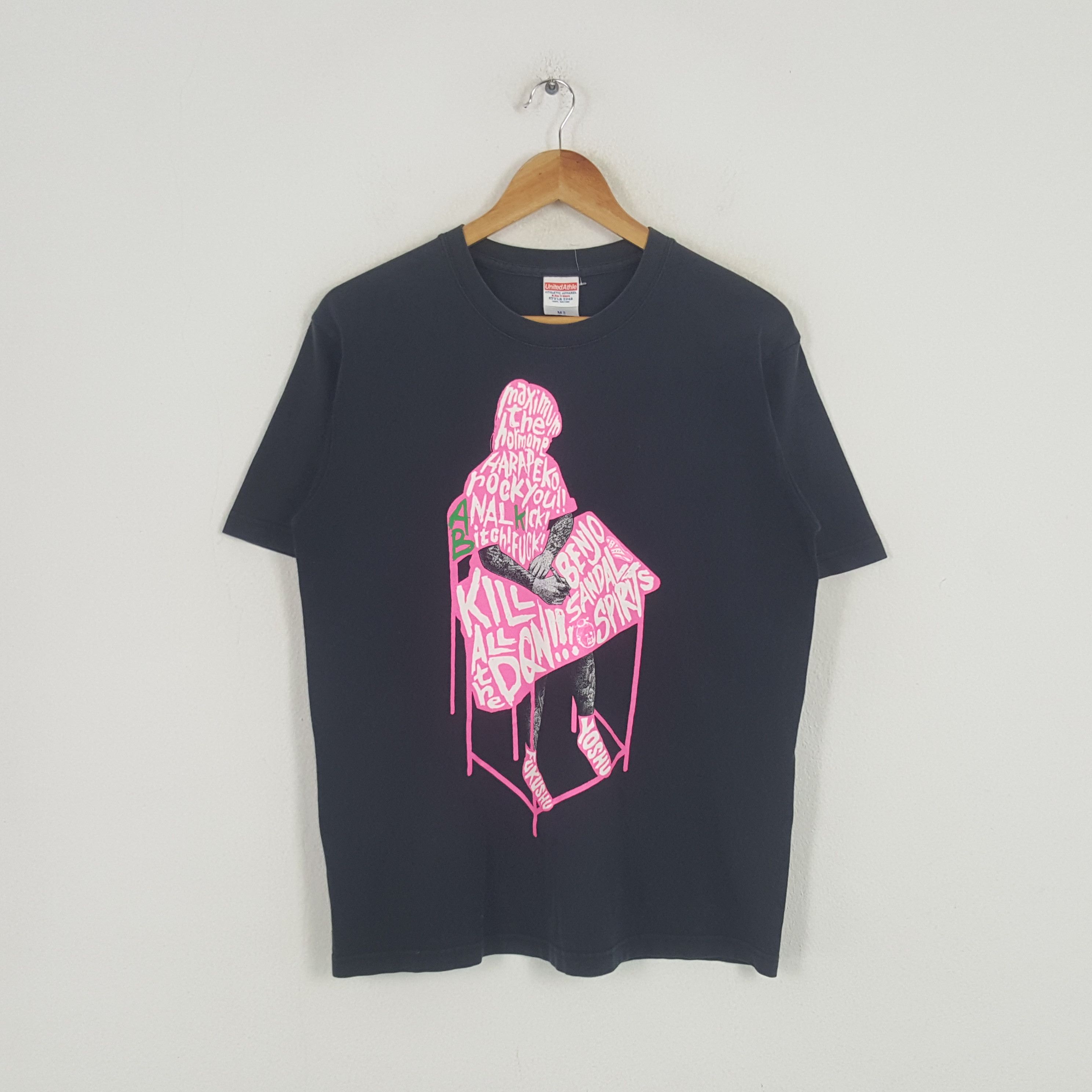 Band Tees × Japanese Brand × Vintage Vintage Maximum The Hormone Japanese Heavy Metal Band Tshirt Size US M / EU 48-50 / 2 - 3 Thumbnail