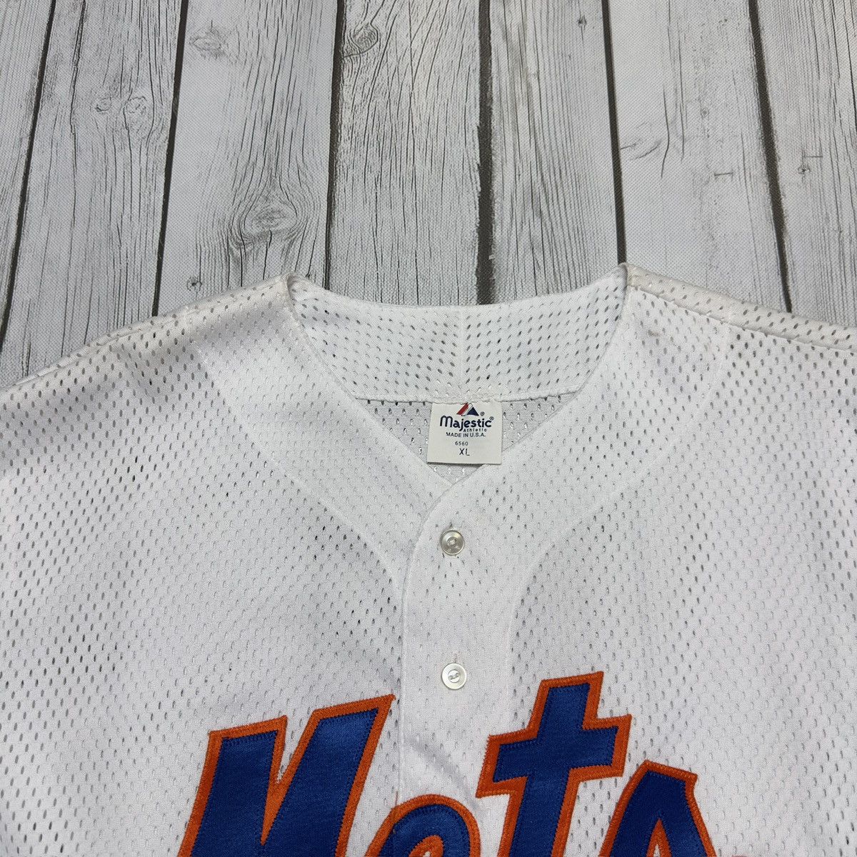 MLB × Majestic × Vintage Vintage New York Mets jersey Size US XL / EU 56 / 4 - 5 Thumbnail
