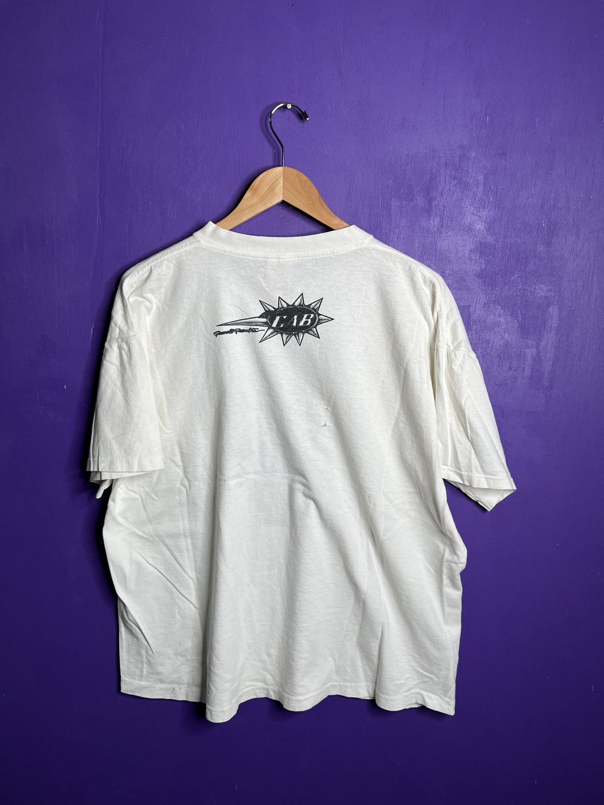 Powell Peralta × Vintage Vintage 90s Powell Peralta Steve caballero t-shirt Size US XL / EU 56 / 4 - 2 Thumbnail