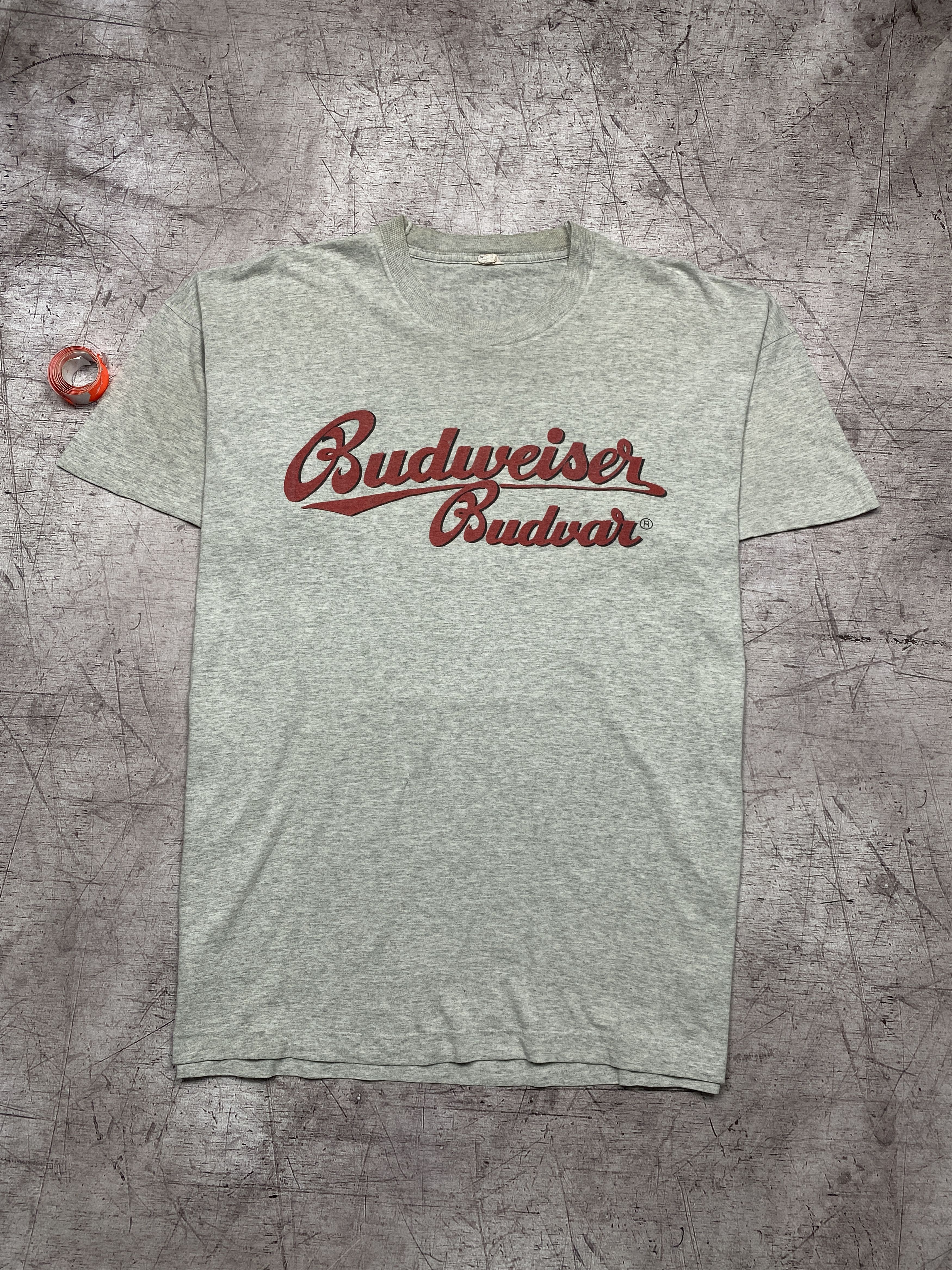 Budweiser × Vintage Budweiser 90s Vintage Mens Crew Neck T-Shirt Size US XL / EU 56 / 4 - 1 Thumbnail