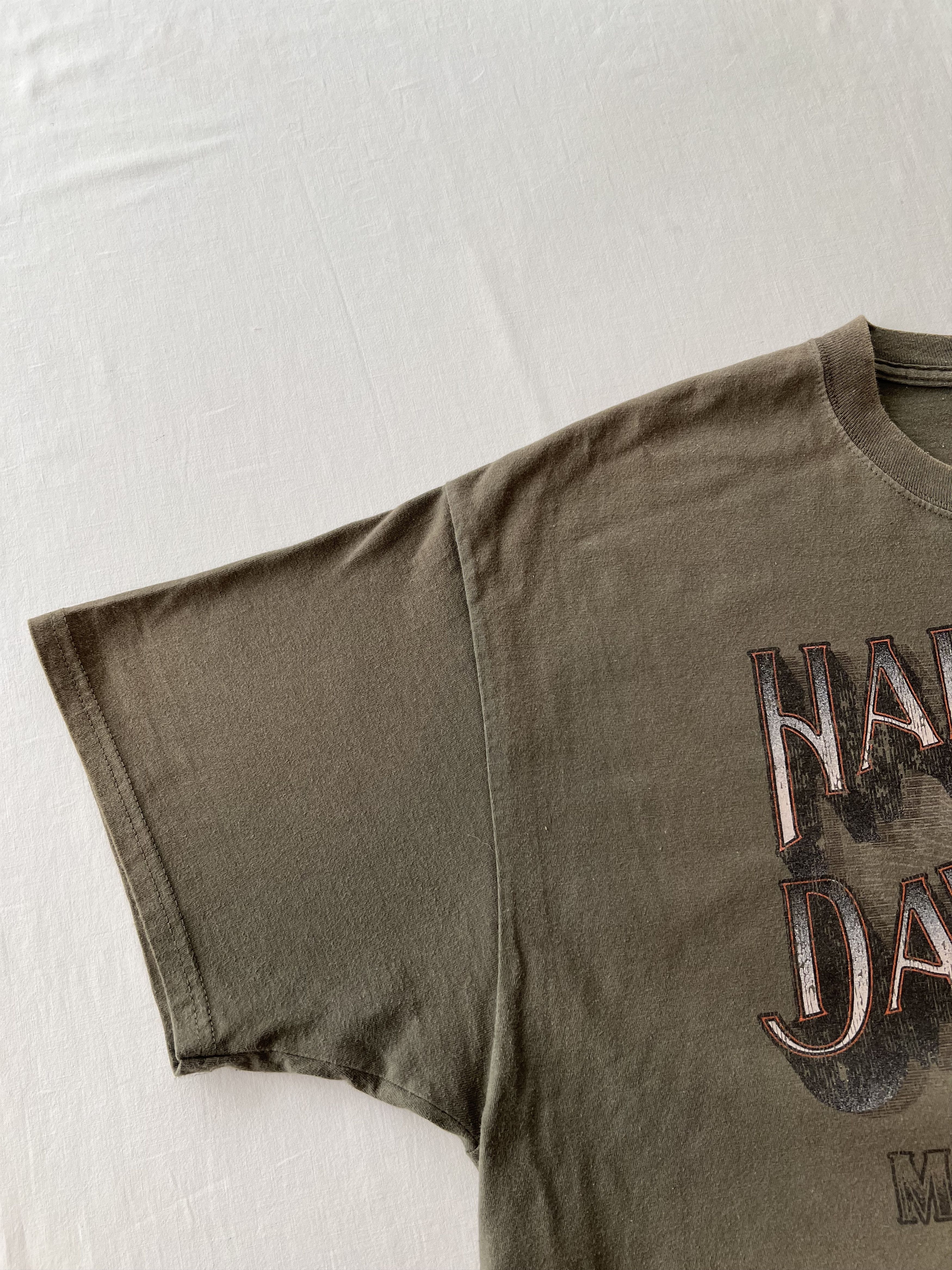 Harley Davidson Vintage 2014 Harley Davidson Motorcycle Snake T-shirt Size US XL / EU 56 / 4 - 15 Thumbnail