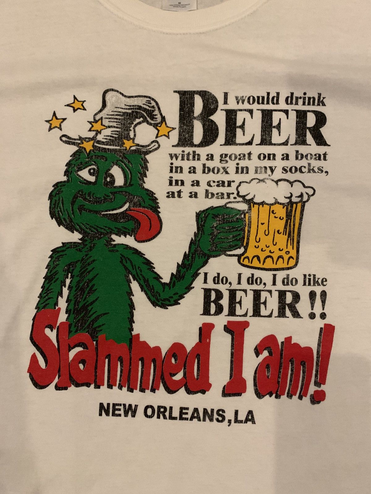 Gildan Vintage Art Beer New Orleans Size US M / EU 48-50 / 2 - 2 Thumbnail