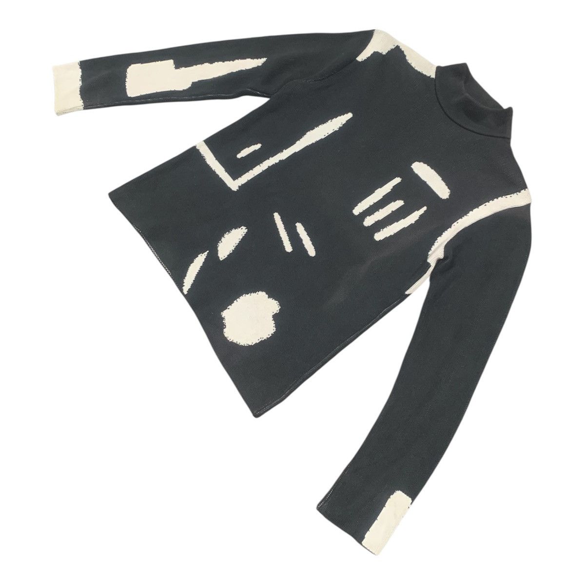 agnes b. Agnes B Homme x Laone Lopes Pull d'artiste Knit Sweater Size US S / EU 44-46 / 1 - 4 Thumbnail