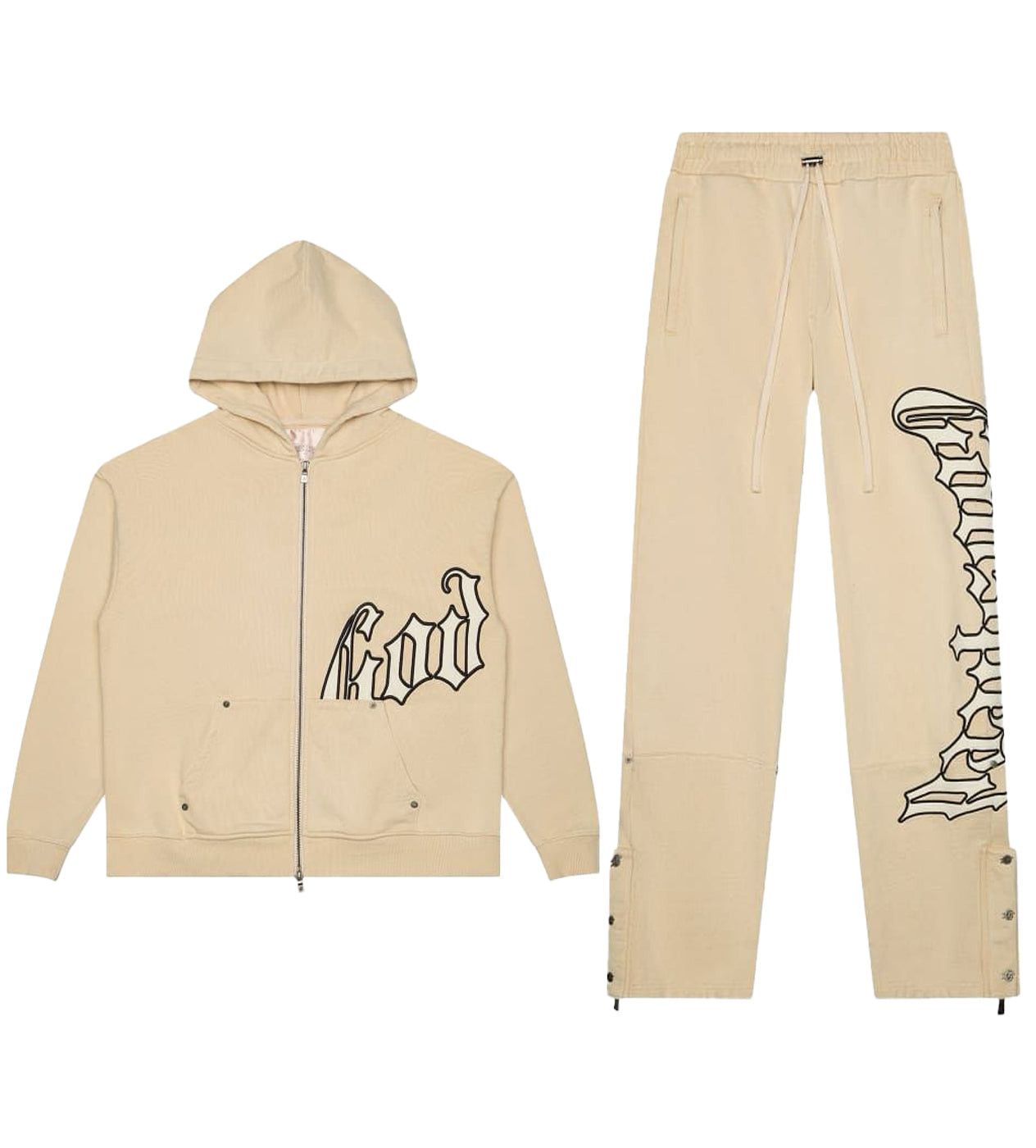 OG Logo Sweatsuit V2 Creme/Bone