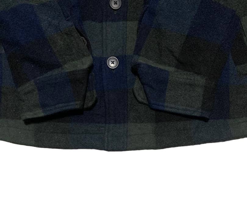 Japanese Brand Vintage Uniqlo Plaid Wool Flannel Shirt Jacket Size US M / EU 48-50 / 2 - 2 Thumbnail