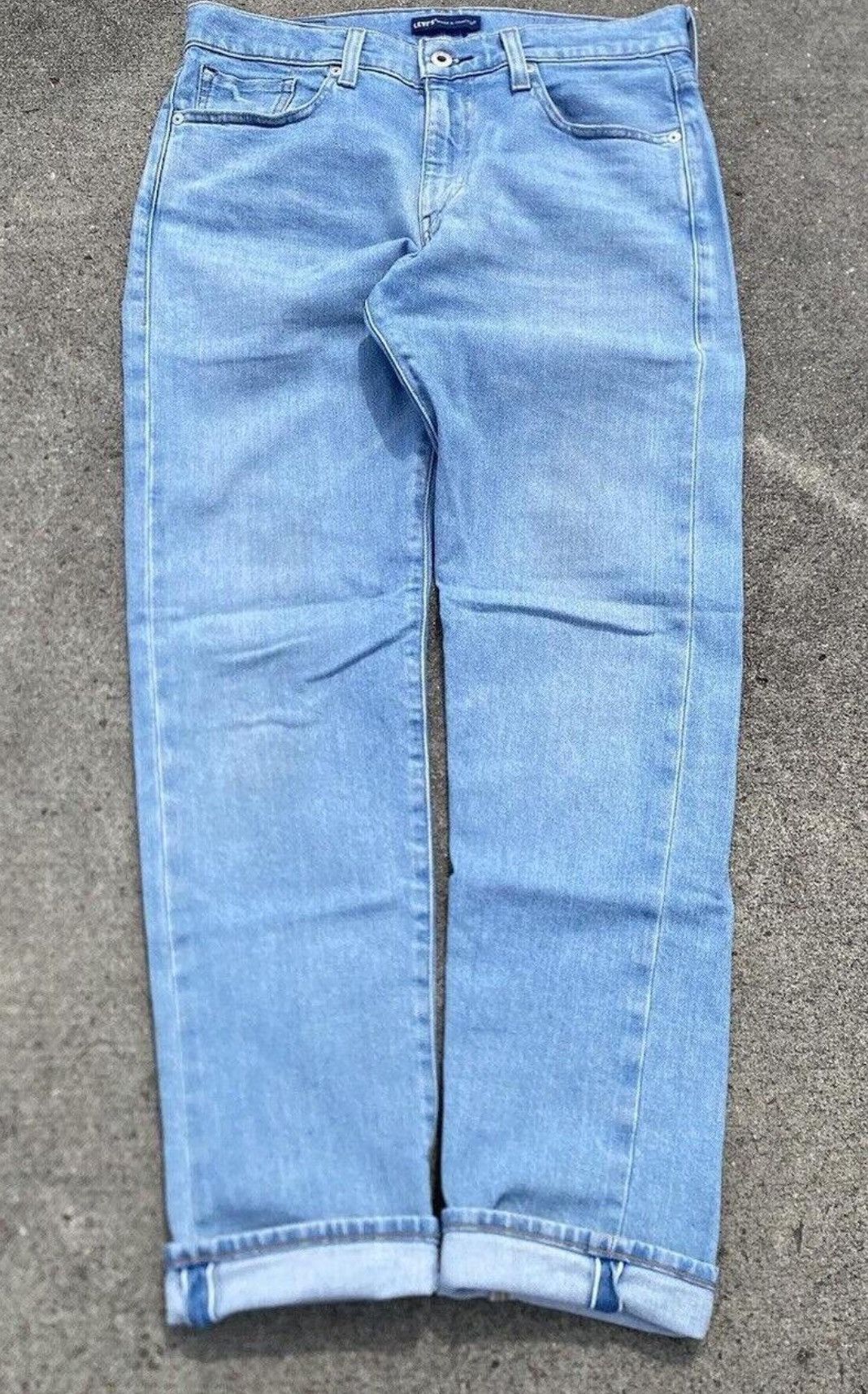 Levi's × Levi's Made & Crafted Levi’s 502 taper cut selvedge denim jeans Size US 30 / EU 46 - 1 Thumbnail