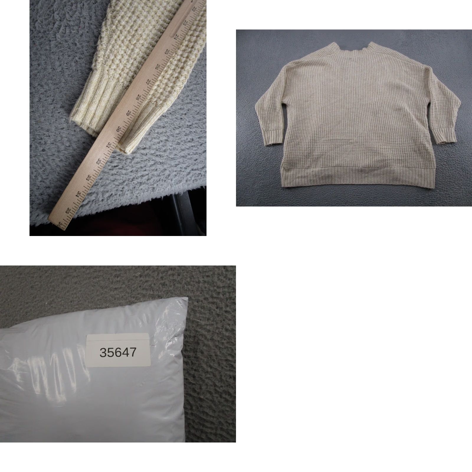 American Eagle Outfitters American Eagle Outfitters Cardigan Sweater Open Front Knit Long Sleeve Size 2XL Beige Womens Winter Fall Socks Size XXL / US 16-18 / IT 52-54 - 8 Thumbnail