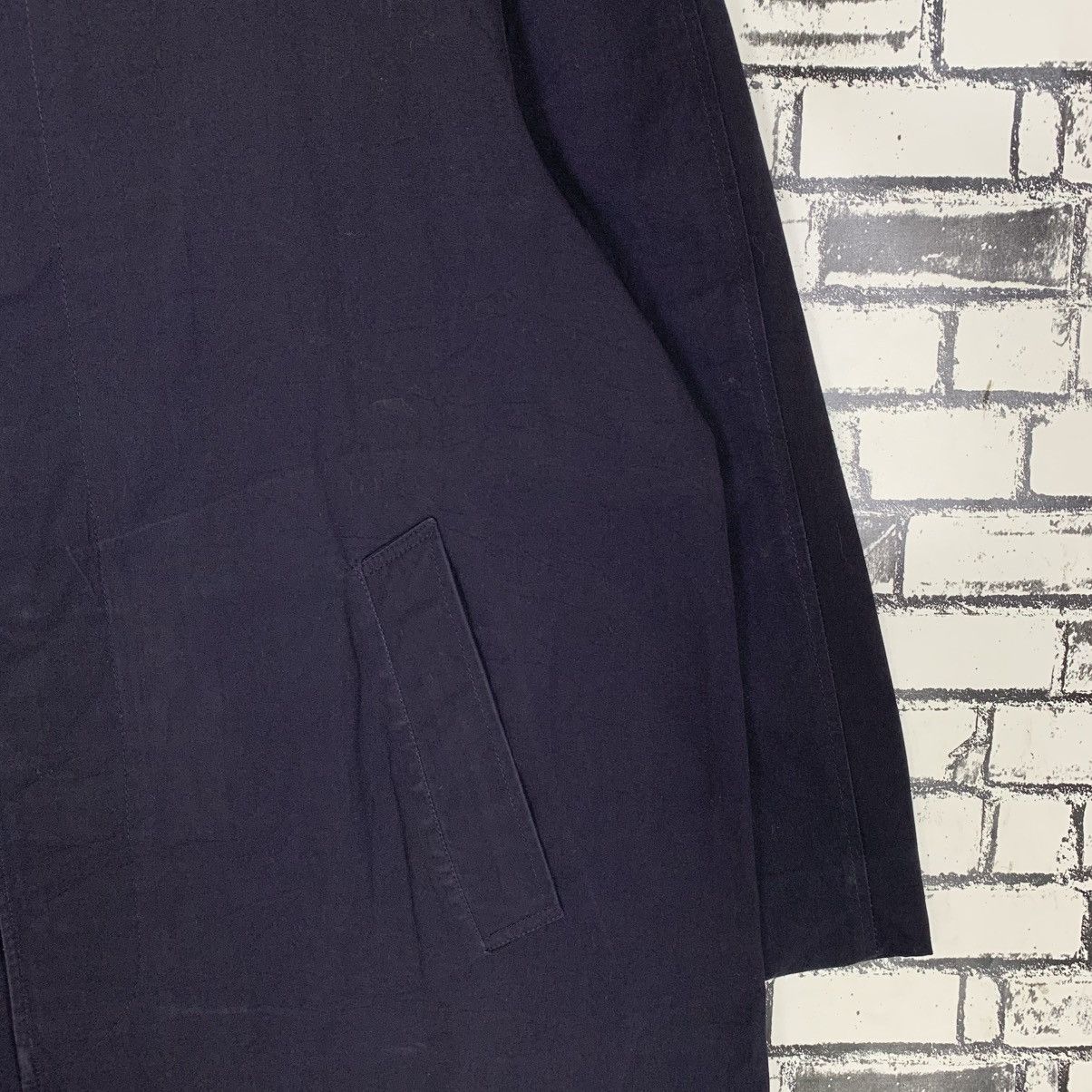 Bluer Denim × Vintage Vintage German JB Raincoat Long Jacket Blauer MFG Co Medium Size US M / EU 48-50 / 2 - 8 Thumbnail