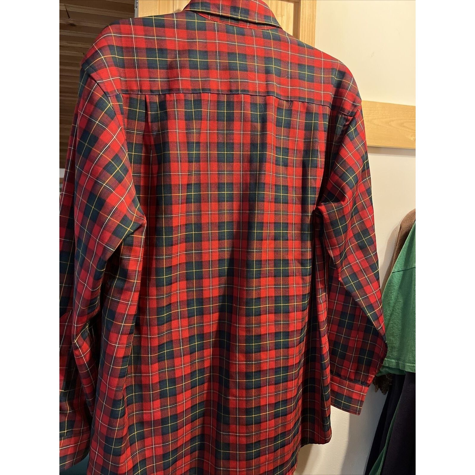 Pendleton Pendleton Men’s M Red Plaid Long Sleeve Button Up Wool Shirt Size US M / EU 48-50 / 2 - 21 Thumbnail