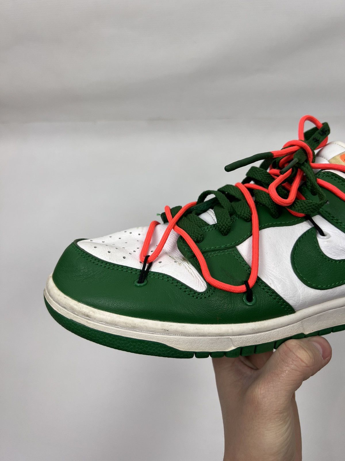 Nike × Off-White Nike Dunk Low Off White Pine Green size 11 Size US 11 / EU 44 - 13 Thumbnail