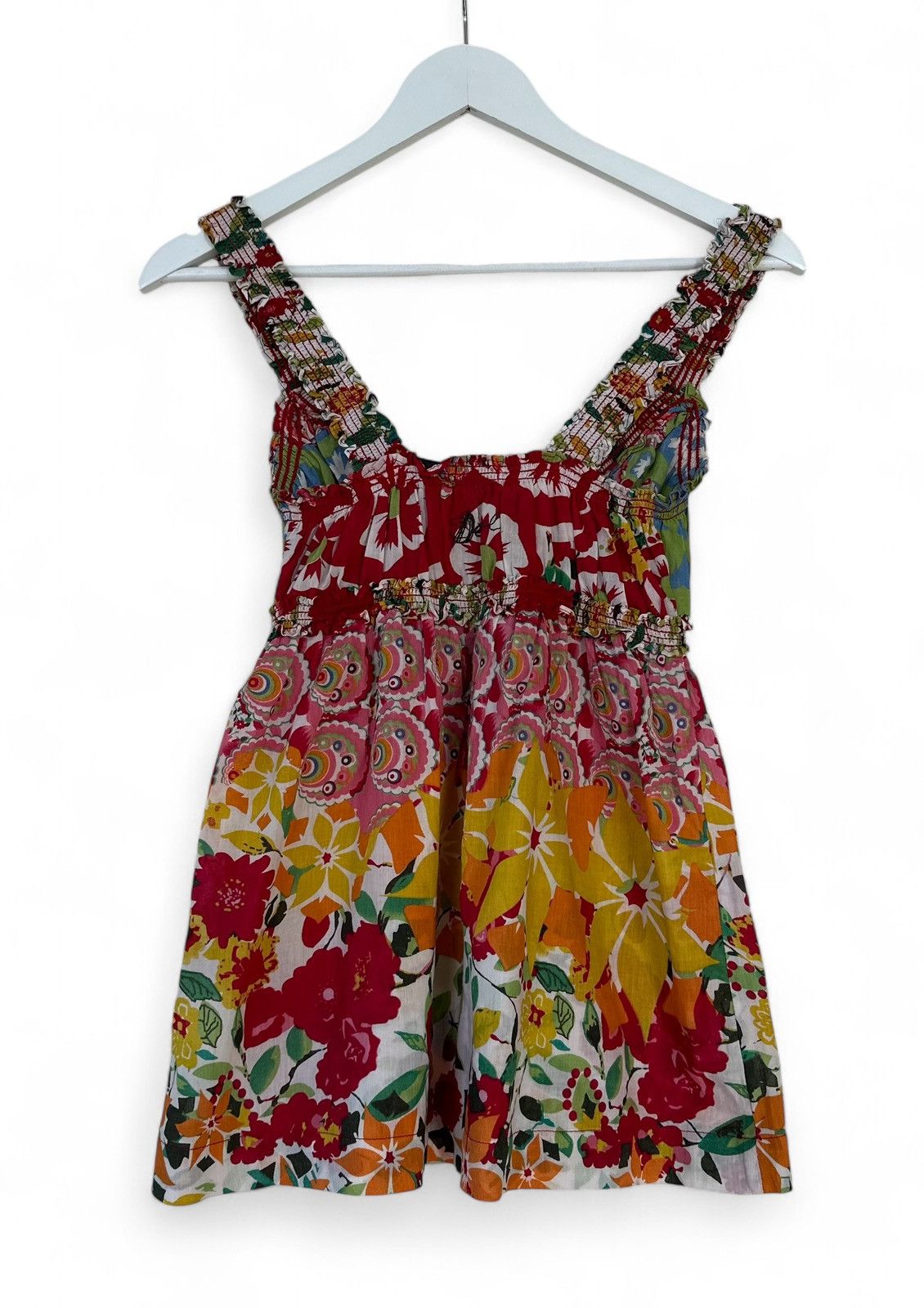 Desigual × Japanese Brand Desigual Multicolor Shirt Blouse Women's Size L Size L / US 10 / IT 46 - 2 Thumbnail